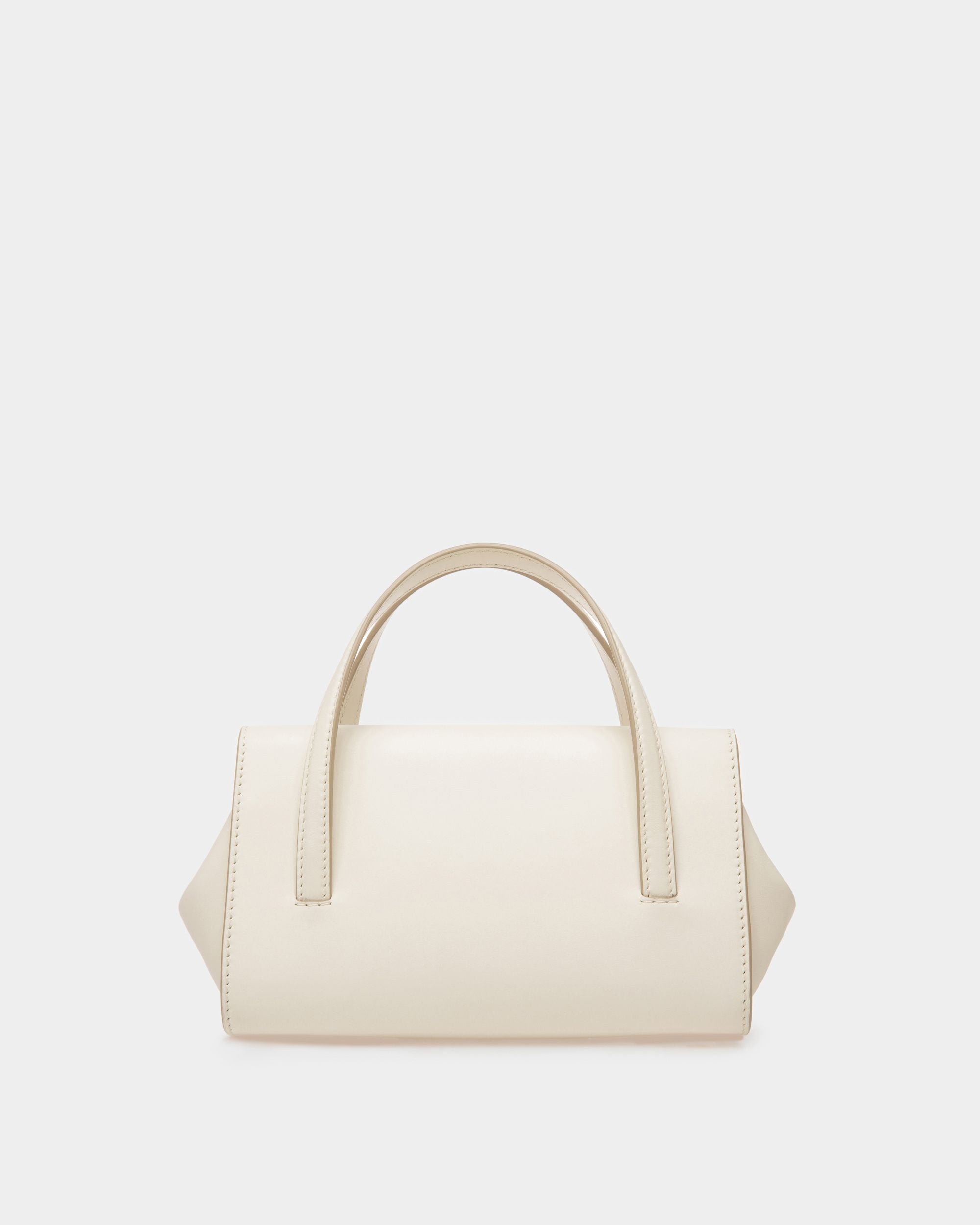 Baroque Minibag In Bone Leather - Women's - Bally - 03