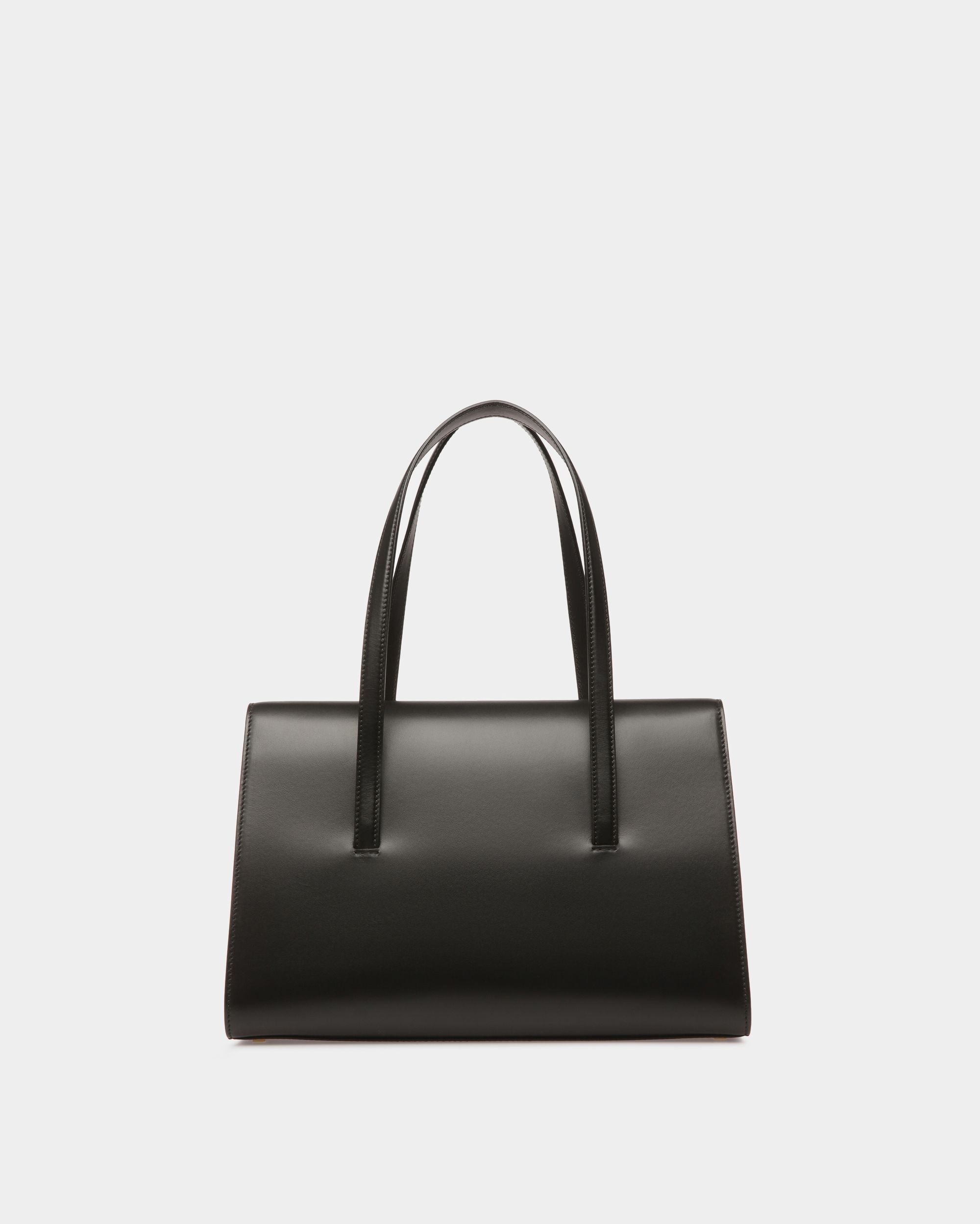 Baroque Shoulder Bag In Black Leather - Women's - Bally - 03