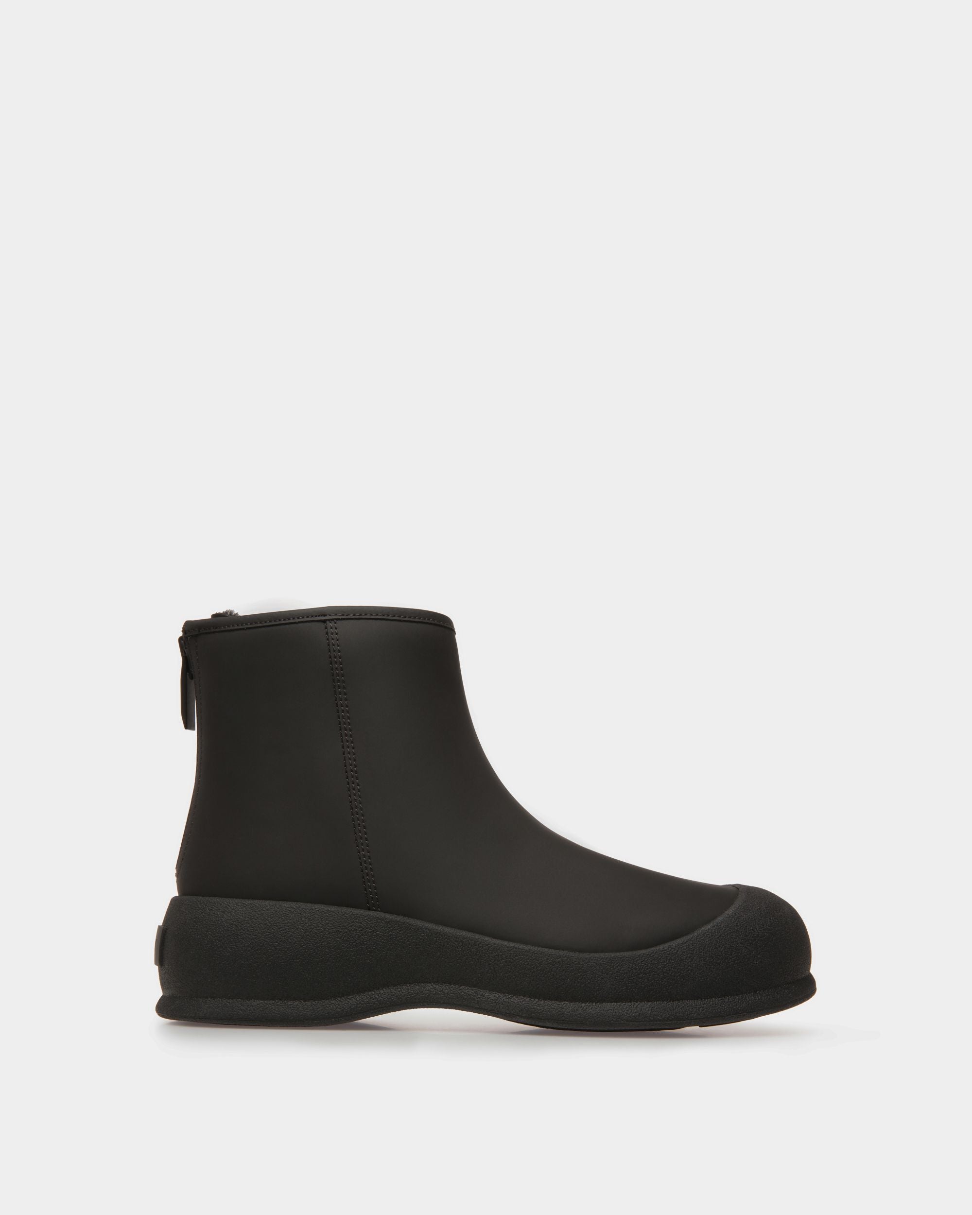 Frei Snow Boots In Black Leather - Women's - Bally - 01