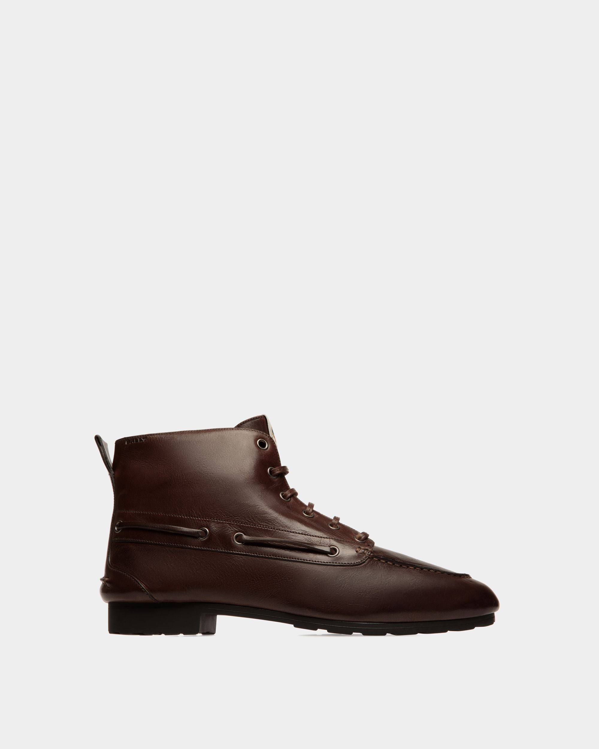 Winter Capsule Bootie in Ebano Leather - Women's - Bally - 01