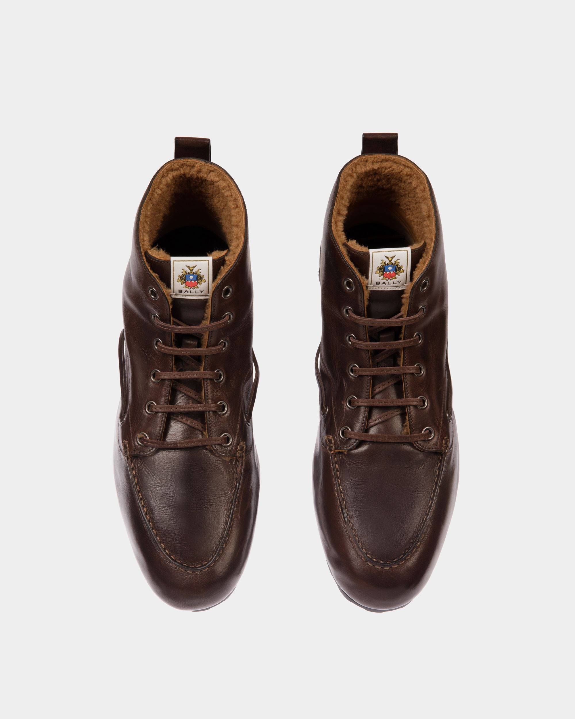 Winter Capsule Bootie in Ebano Leather - Women's - Bally - 04