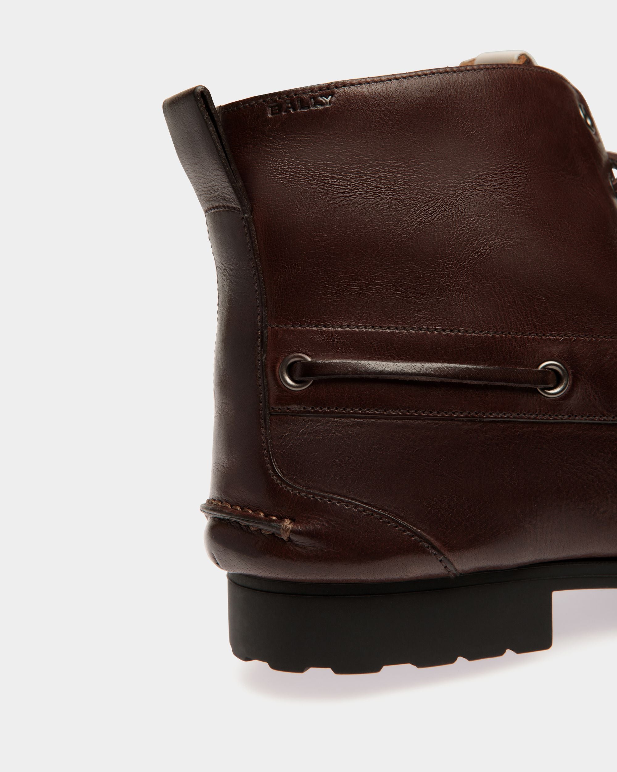 Winter Capsule Bootie in Ebano Leather - Women's - Bally - 05