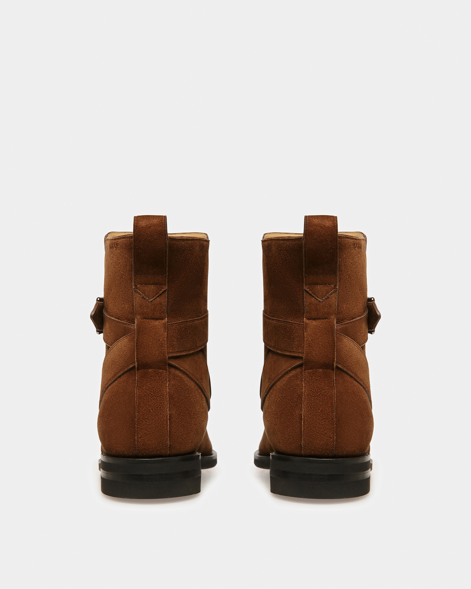 Filly Leather Boots In Brown - Women's - Bally - 04