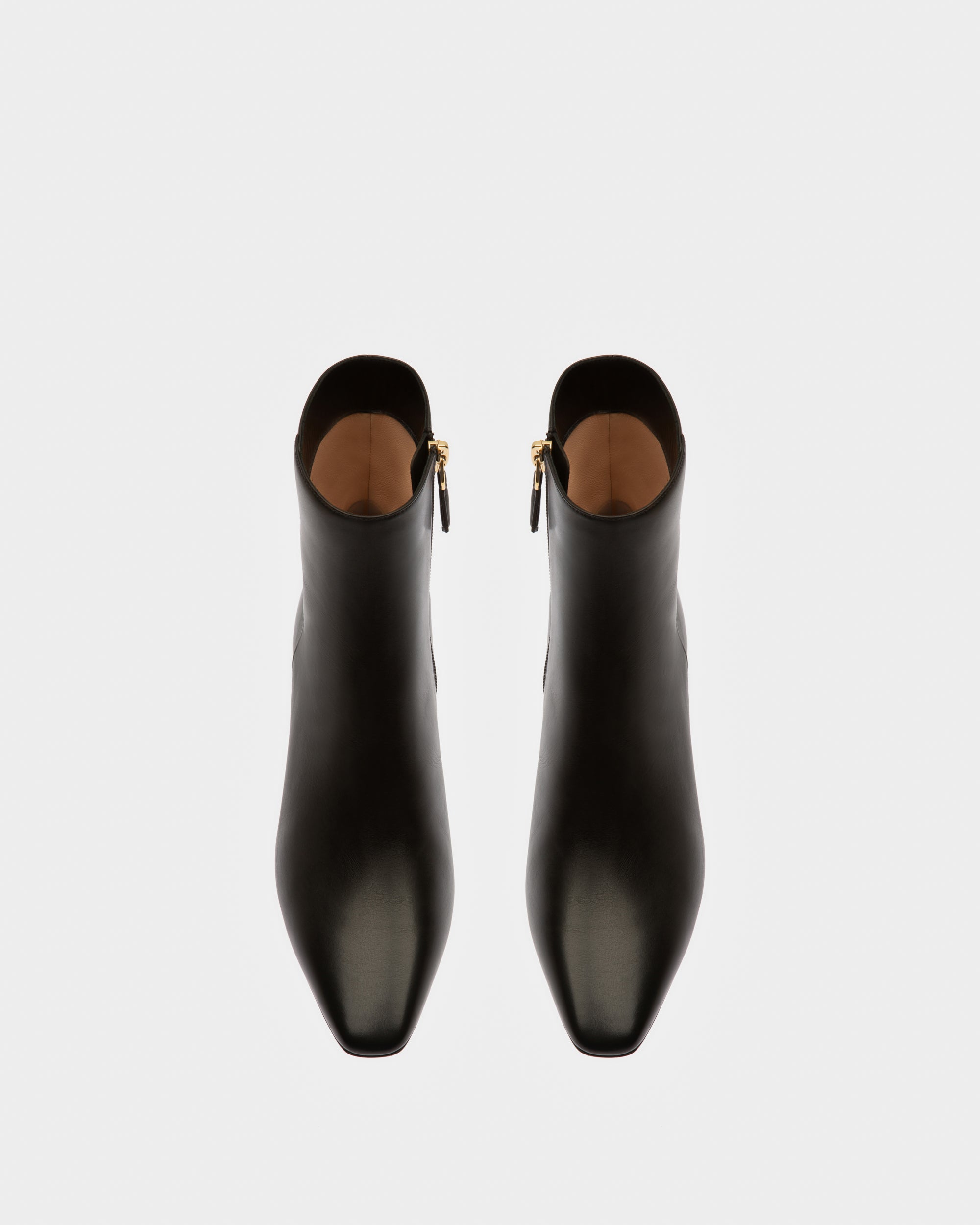 Glenda Leather Boots In Black - Women's - Bally - 02