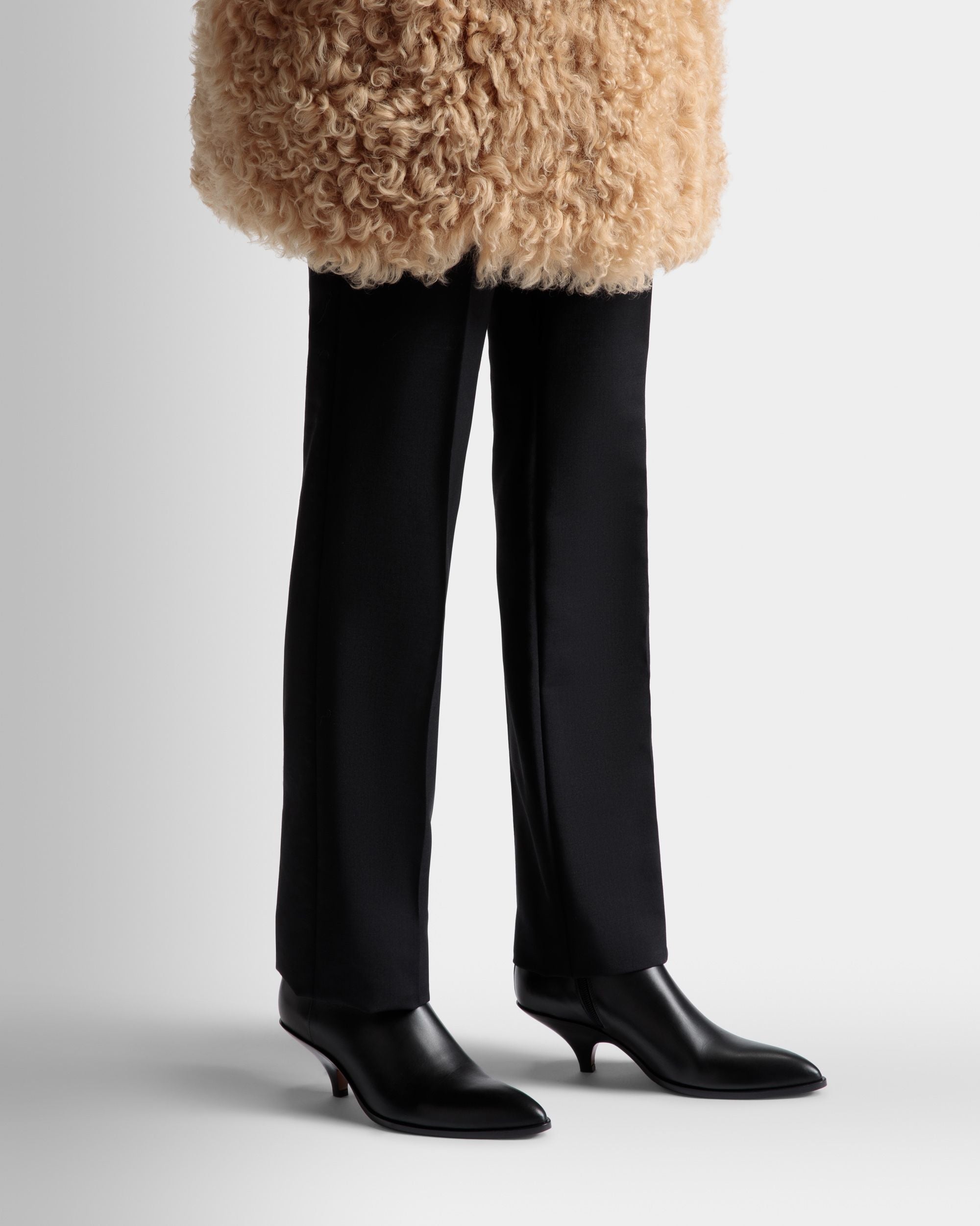 Laredo Booties In Black Leather - Women's - Bally - 02