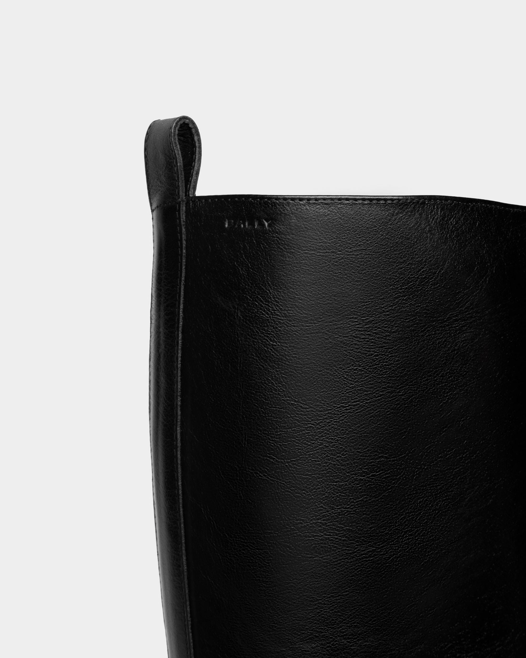 Peggy Boot in Black Leather - Women's - Bally - 05