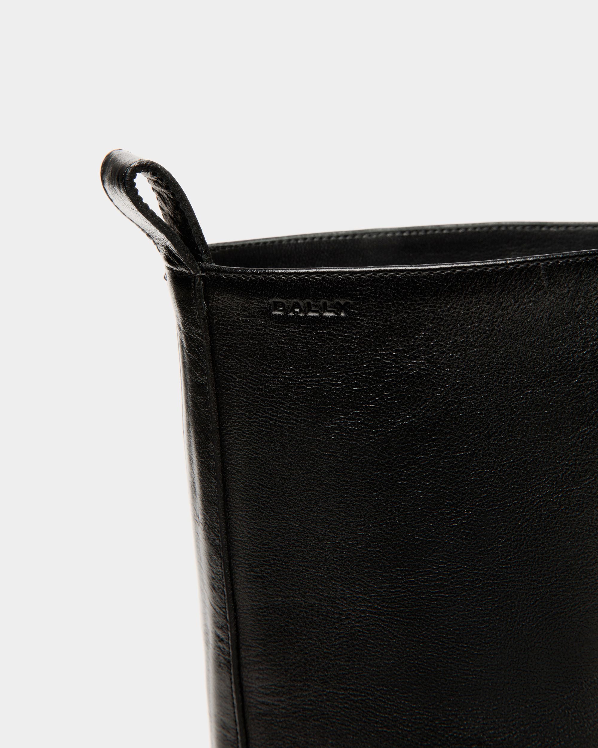 Peggy Bootie In Black Leather - Women's - Bally - 04