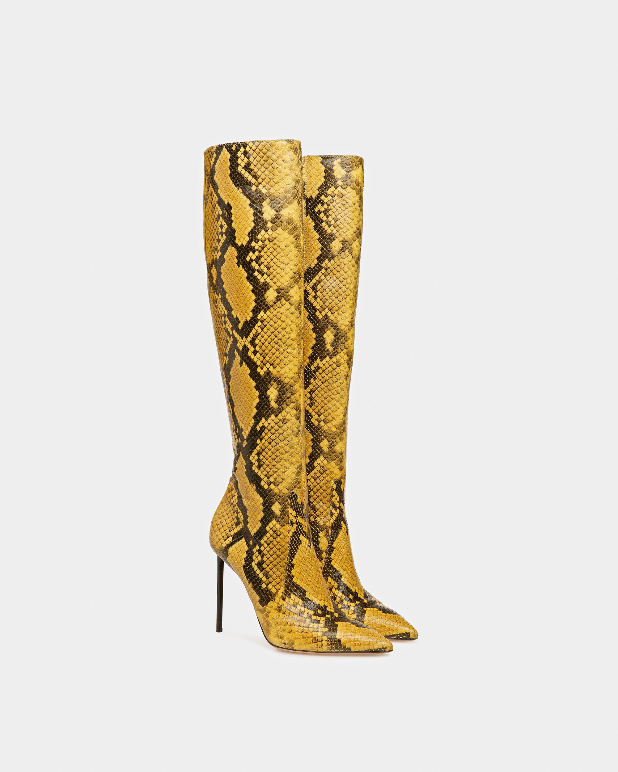 Block Boot In Python Print - Women's - Bally - 03