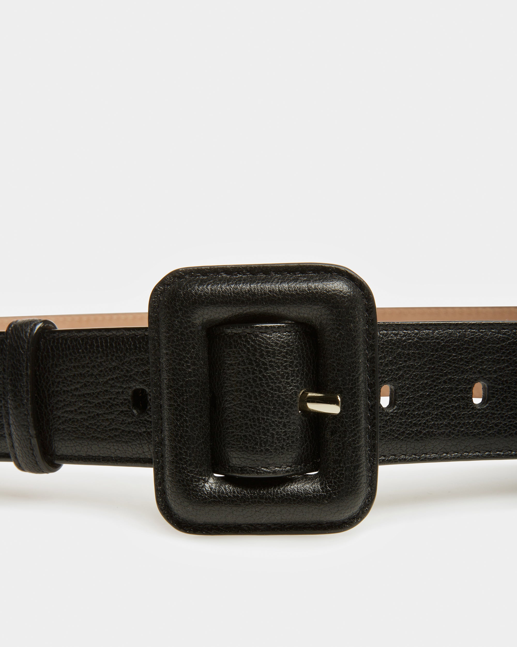 Janelle Leather Belt In Black - Women's - Bally - 03
