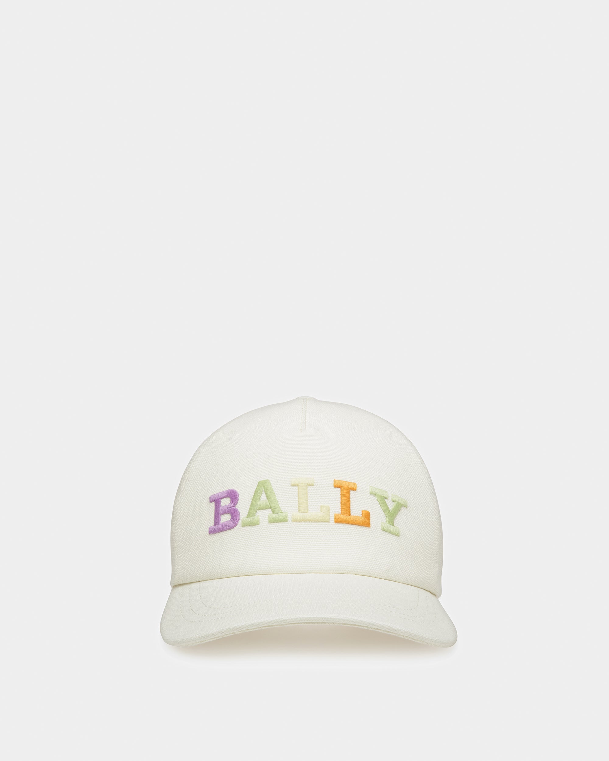 Cotton Baseball Cap Wit Rabbit Motif - Women's - Bally - 01