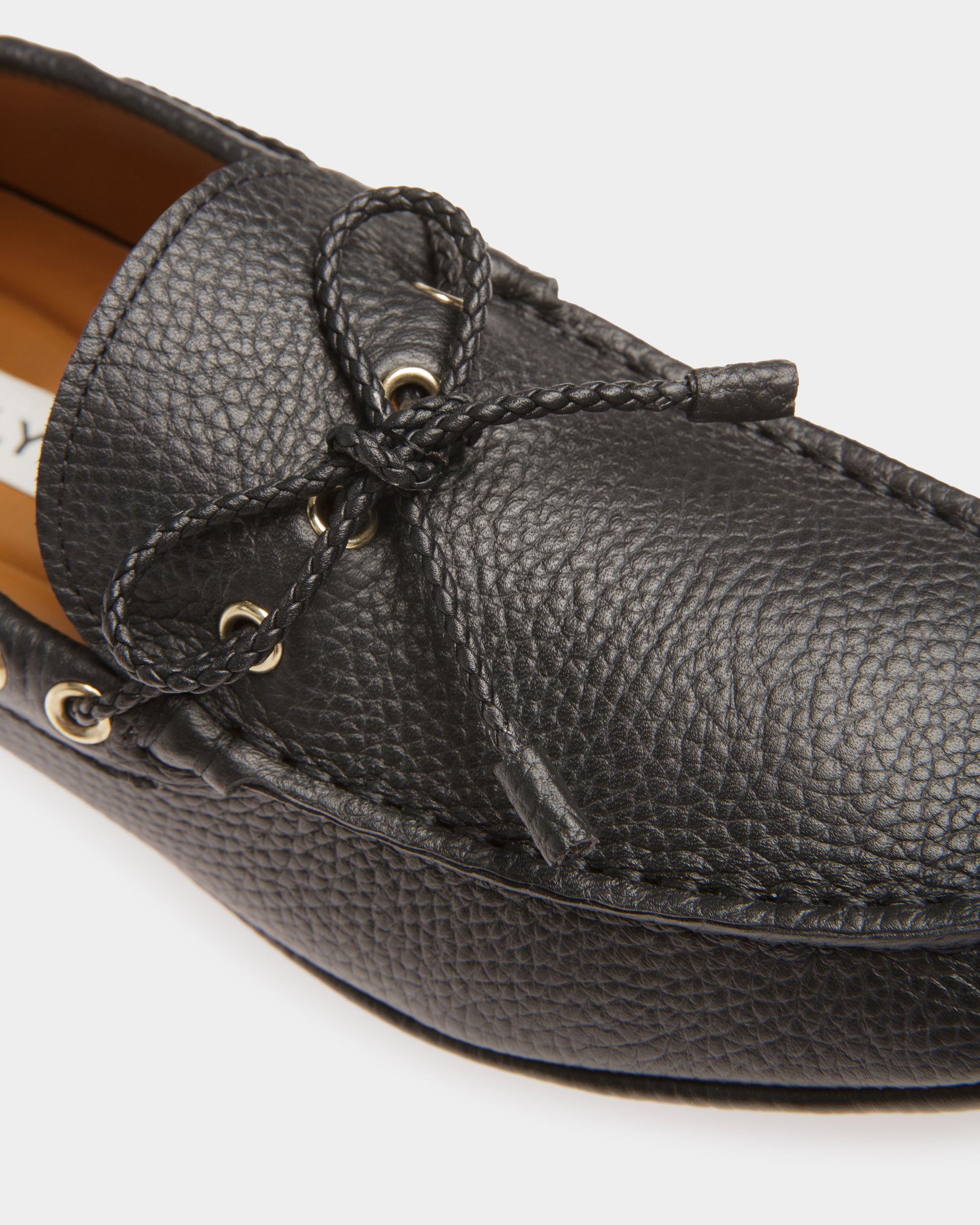 Kerbs Drivers In Black Leather - Women's - Bally - 05
