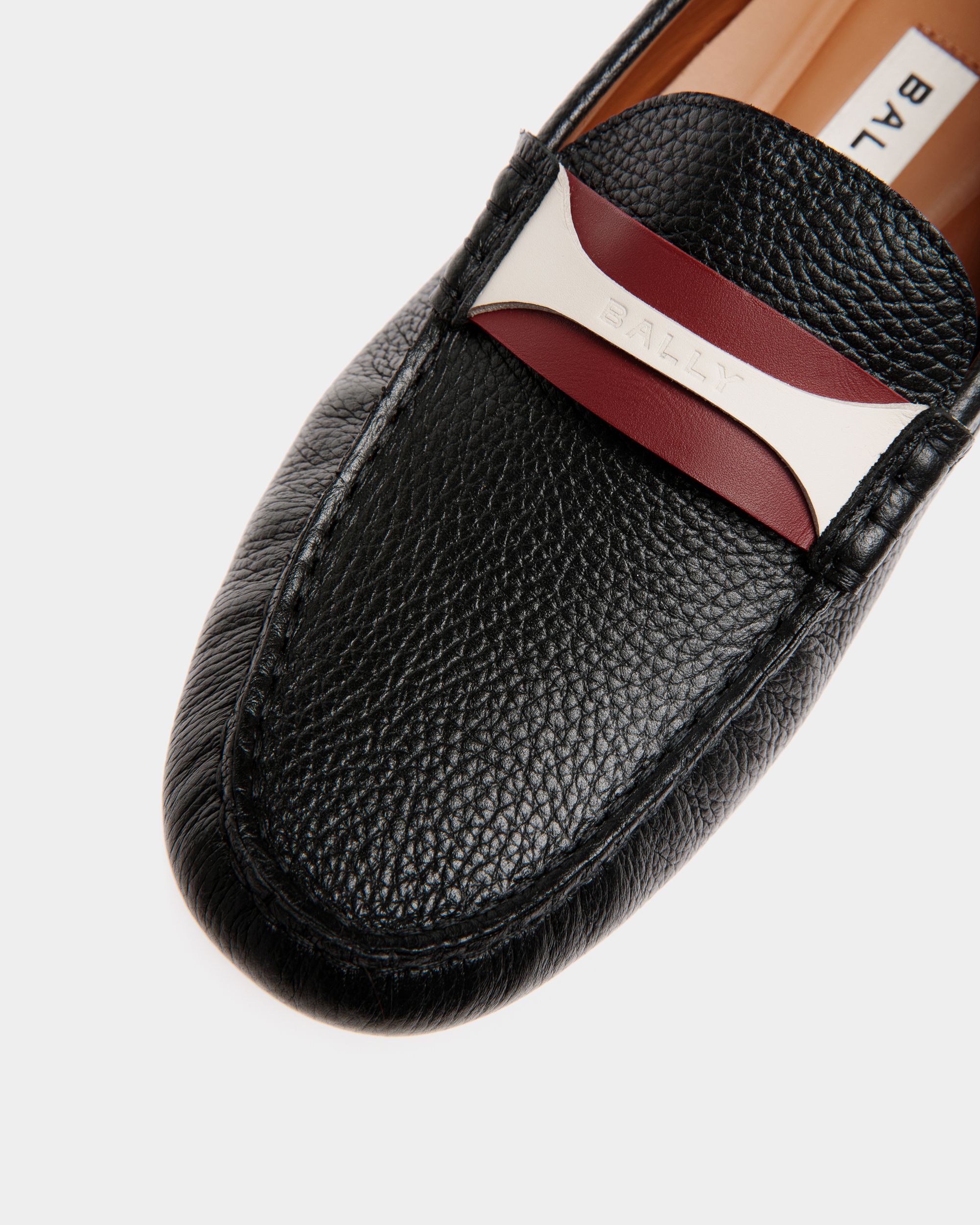 Kerbs Driver In Black Leather - Women's - Bally - 04