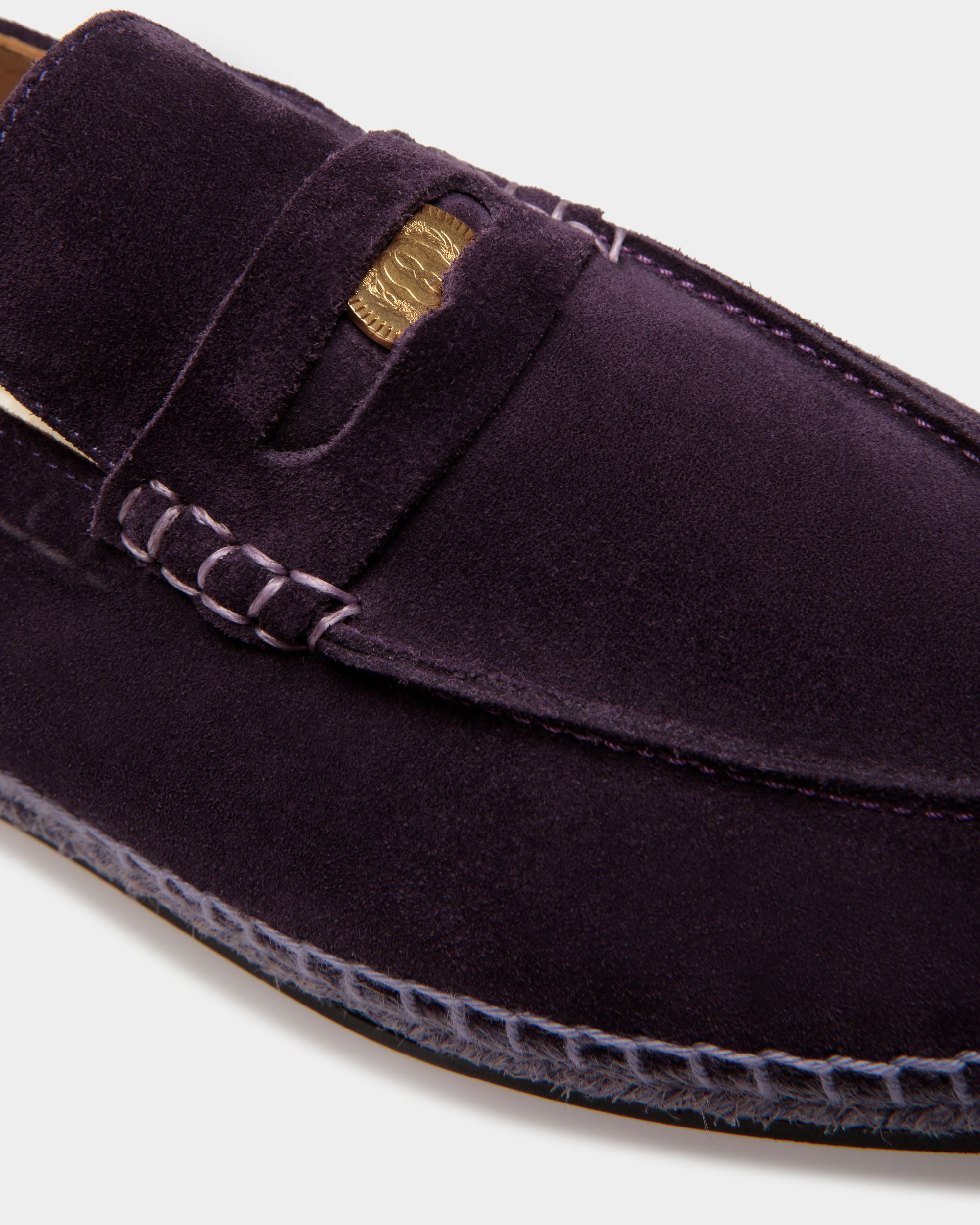 Karakas Espadrilles In Orchid Leather - Women's - Bally - 05