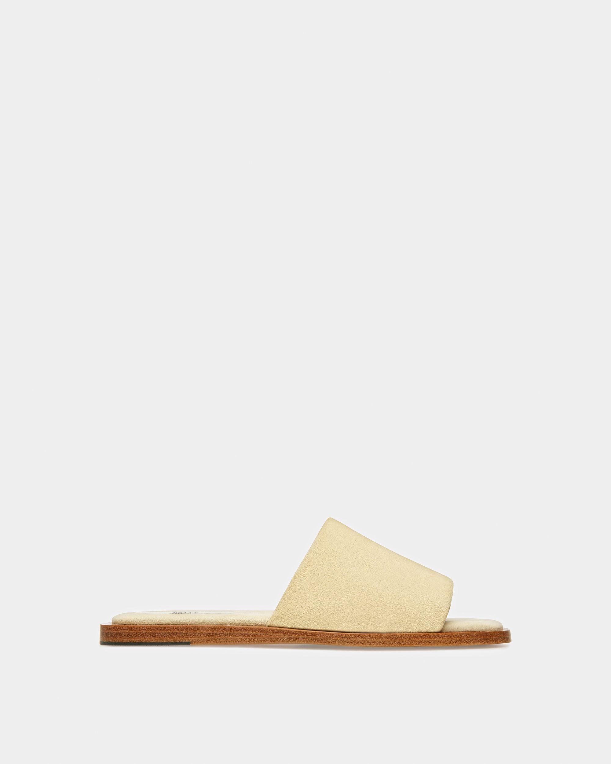 Sabian Leather Sandals In Fossil - Women's - Bally - 01