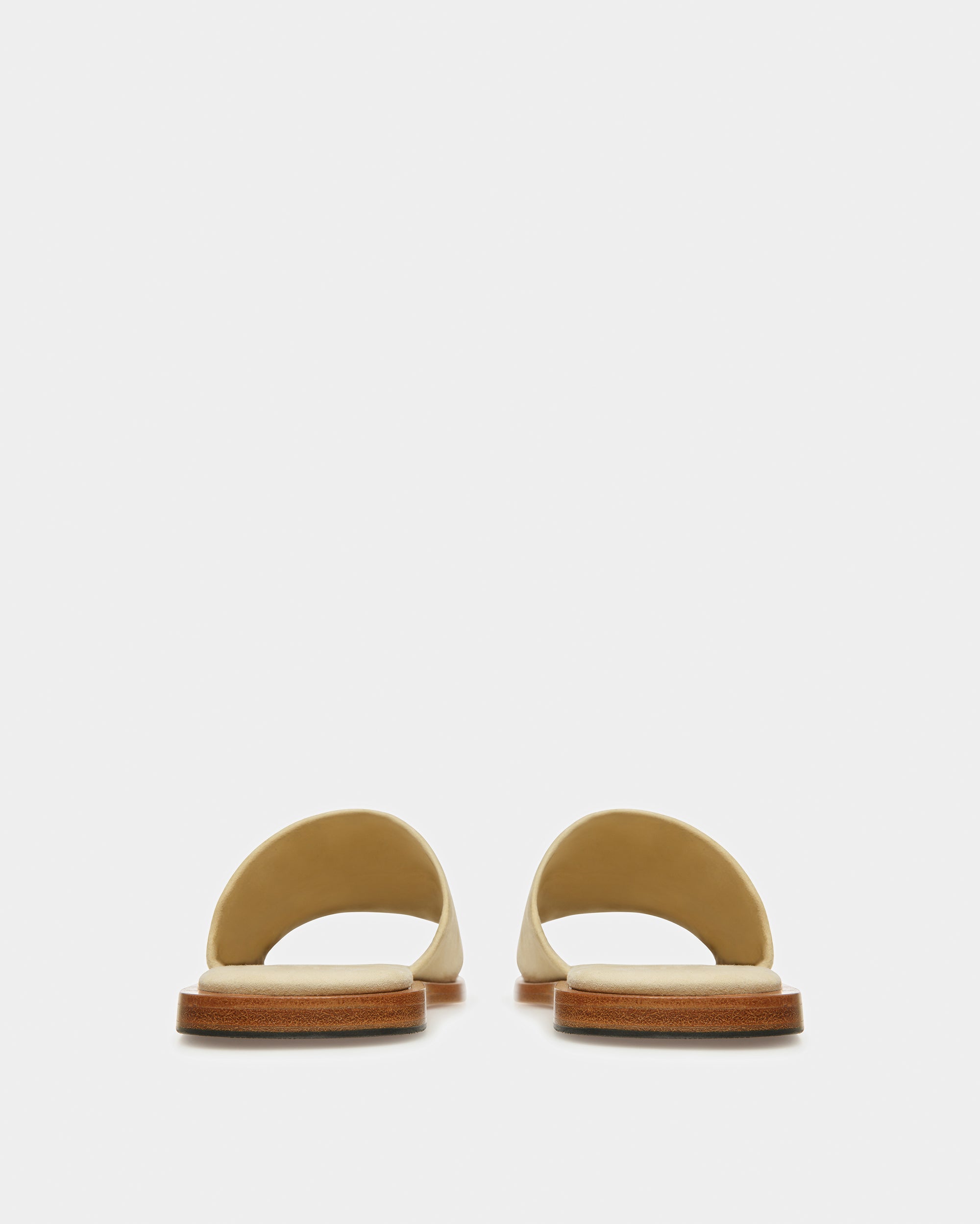 Sabian Leather Sandals In Fossil - Women's - Bally - 04