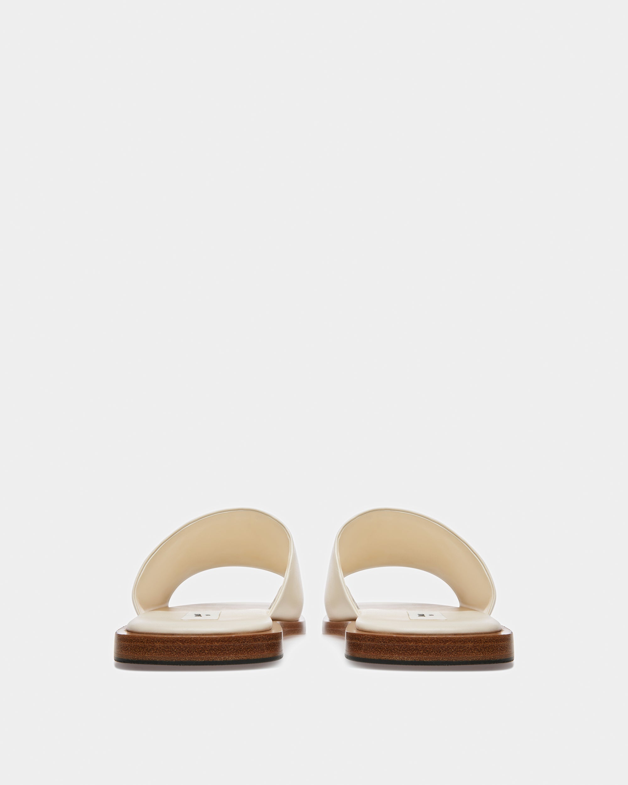 Sabian Leather Sandals In Bone - Women's - Bally - 04