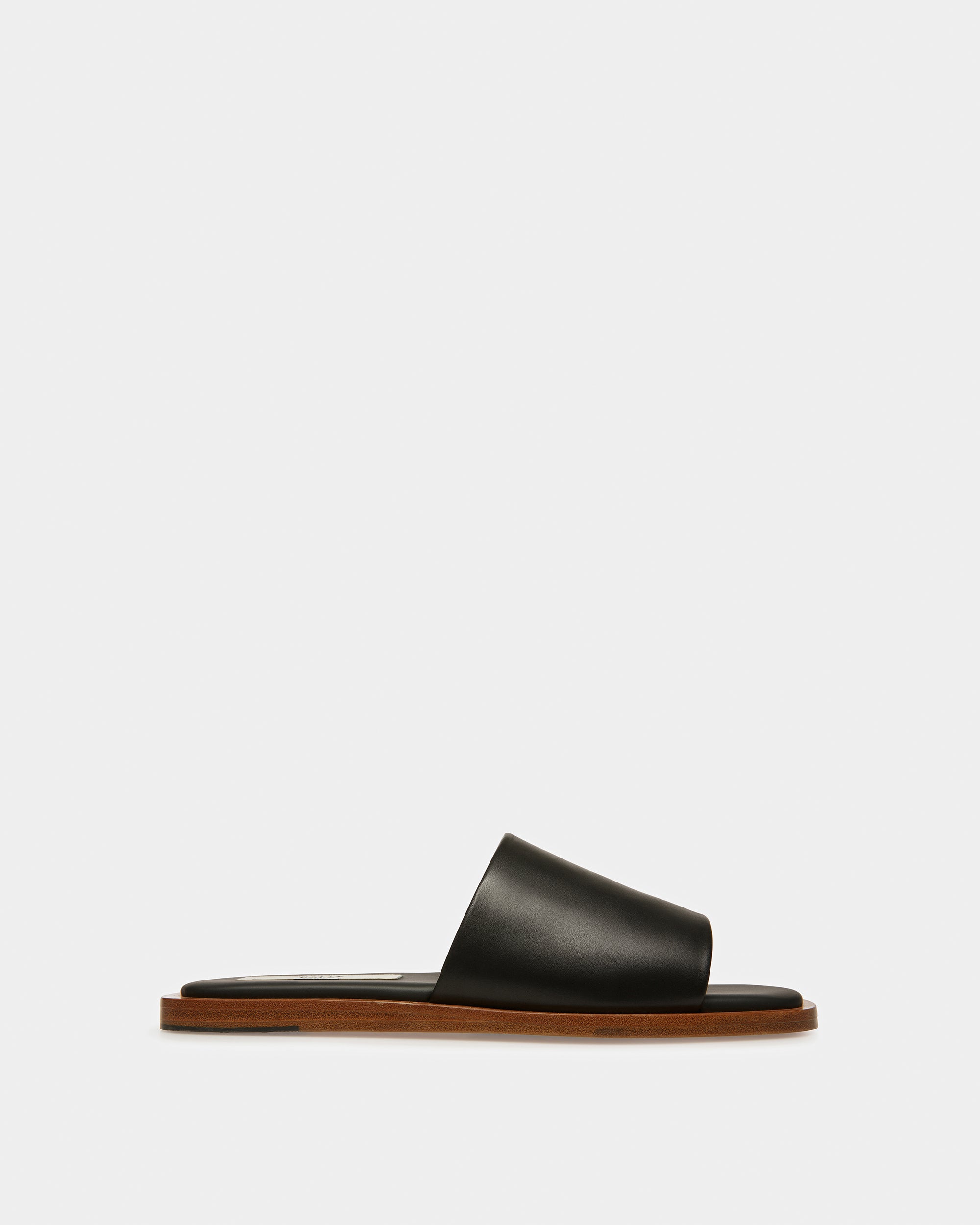 Sabian Leather Sandals In Black - Women's - Bally - 01
