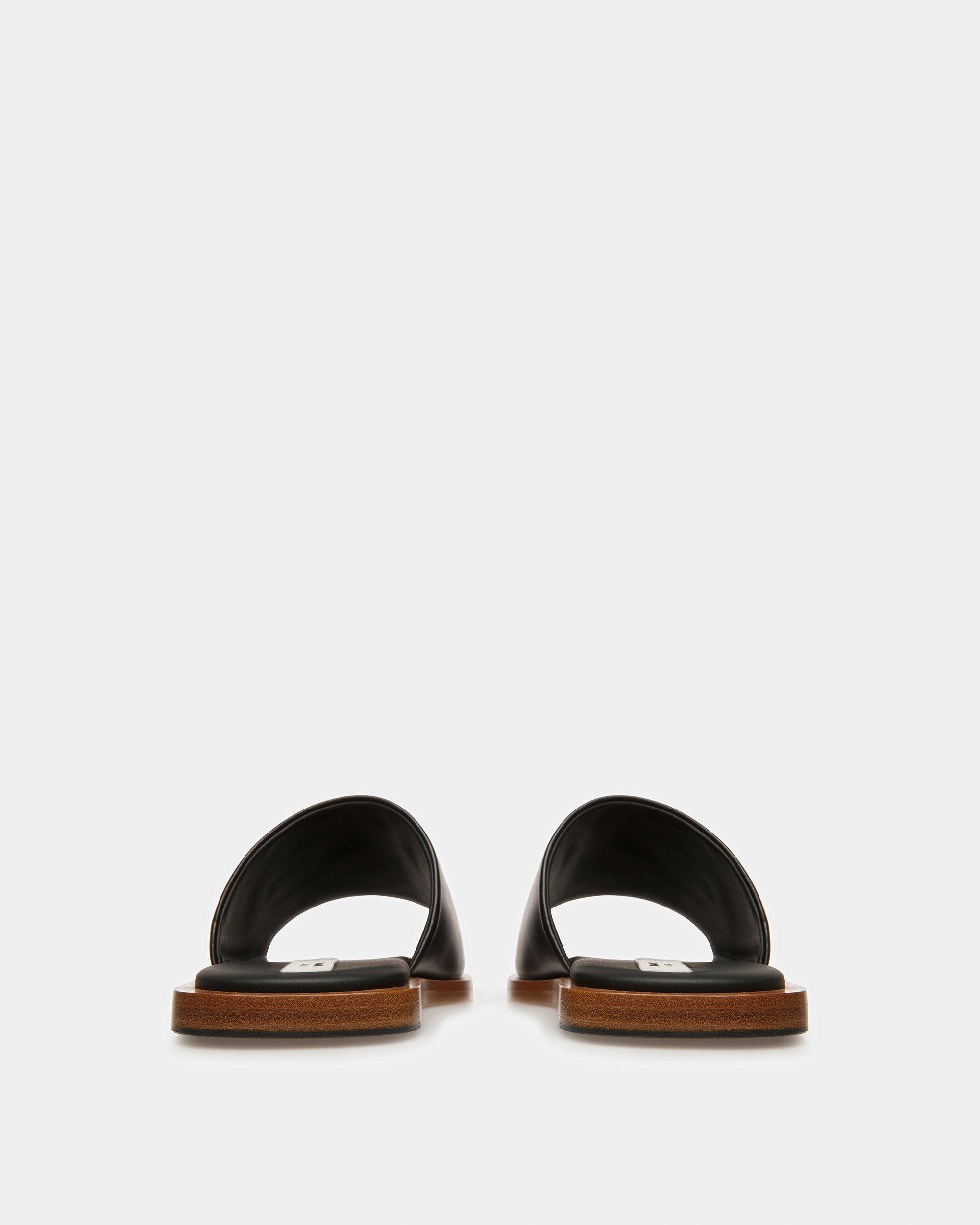 Sabian Leather Sandals In Black - Women's - Bally - 03
