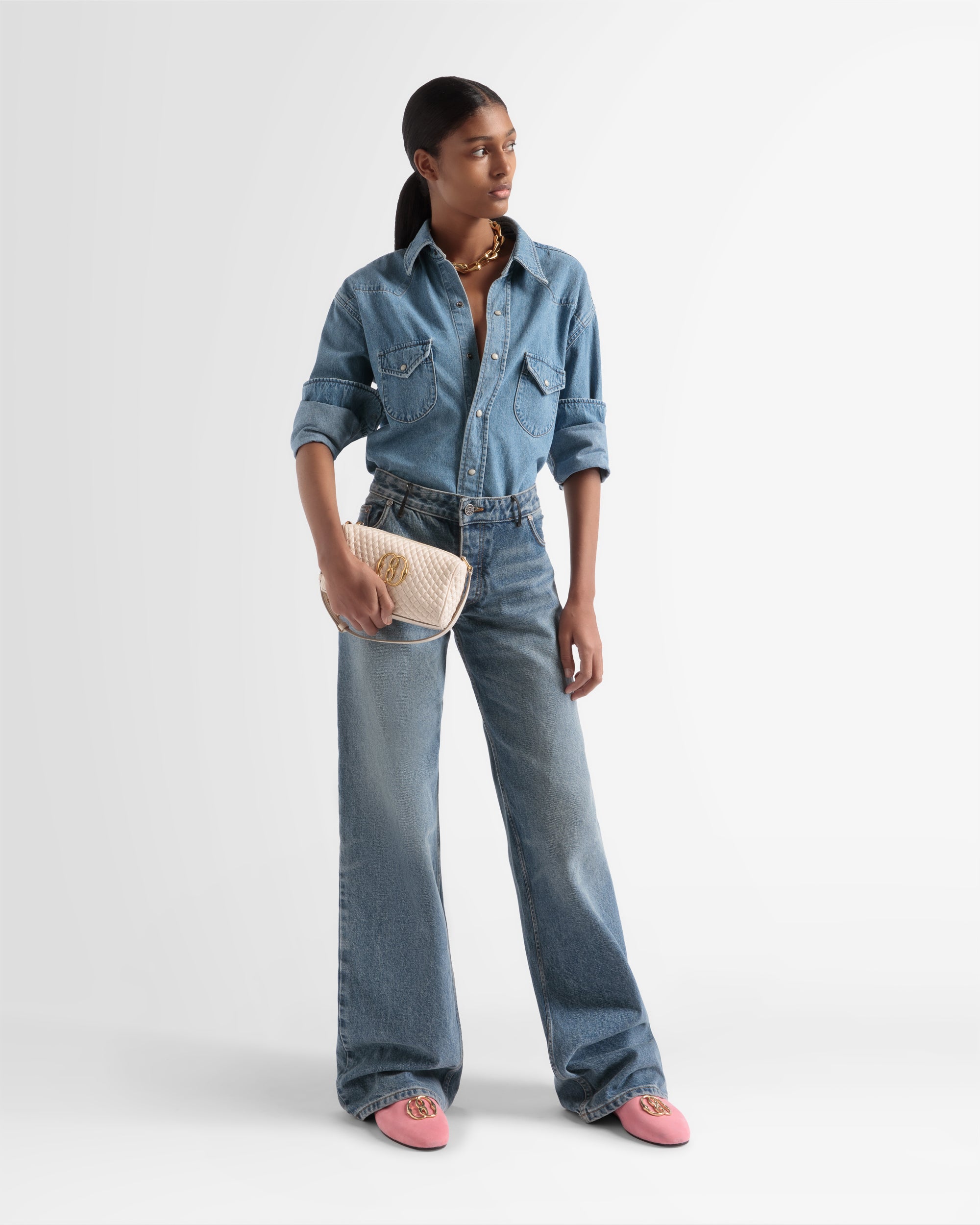 Emblem Loafer In Suede - Women's - Bally - 06