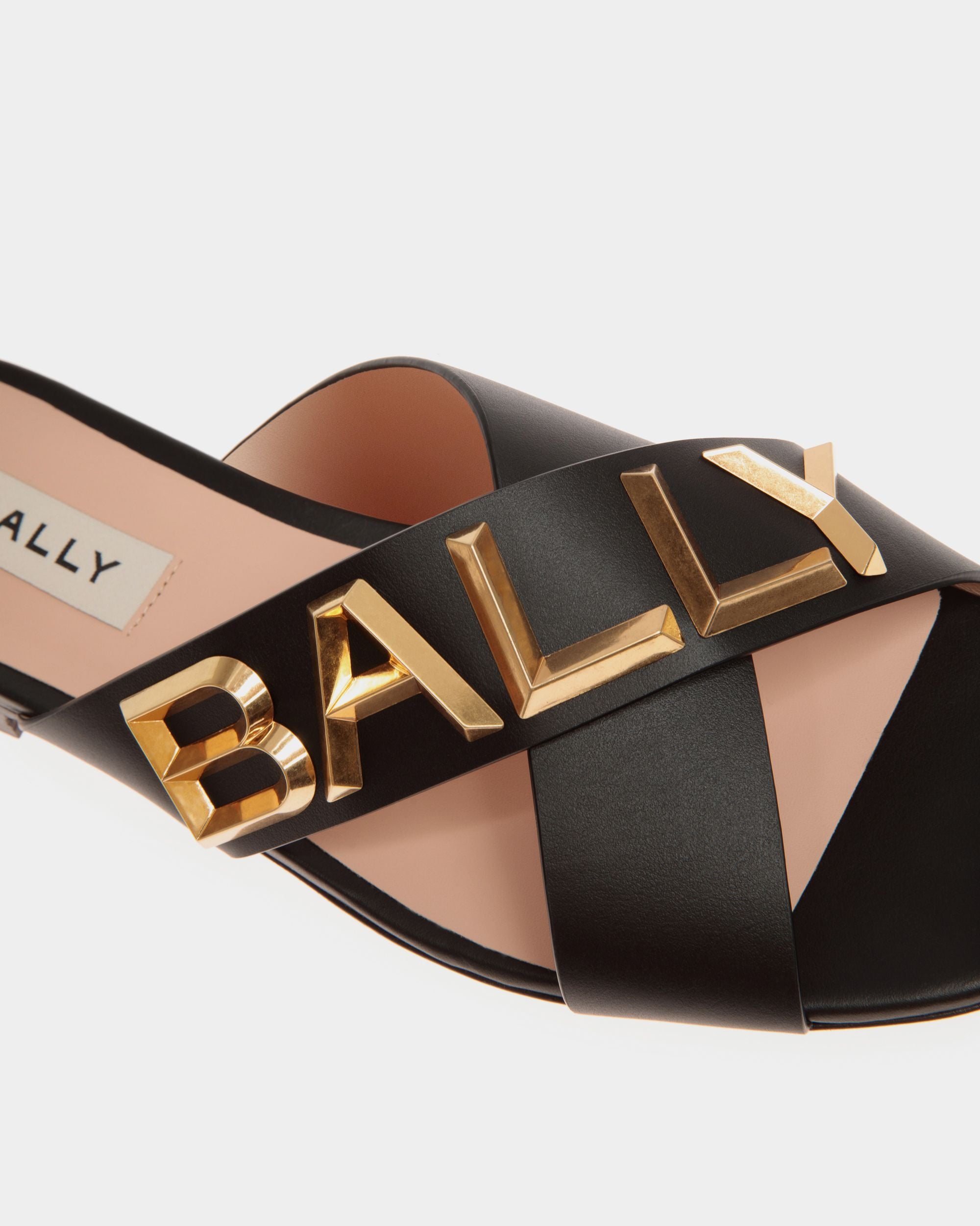 Bally Spell Flat Slide in Leather - Women's - Bally - 04