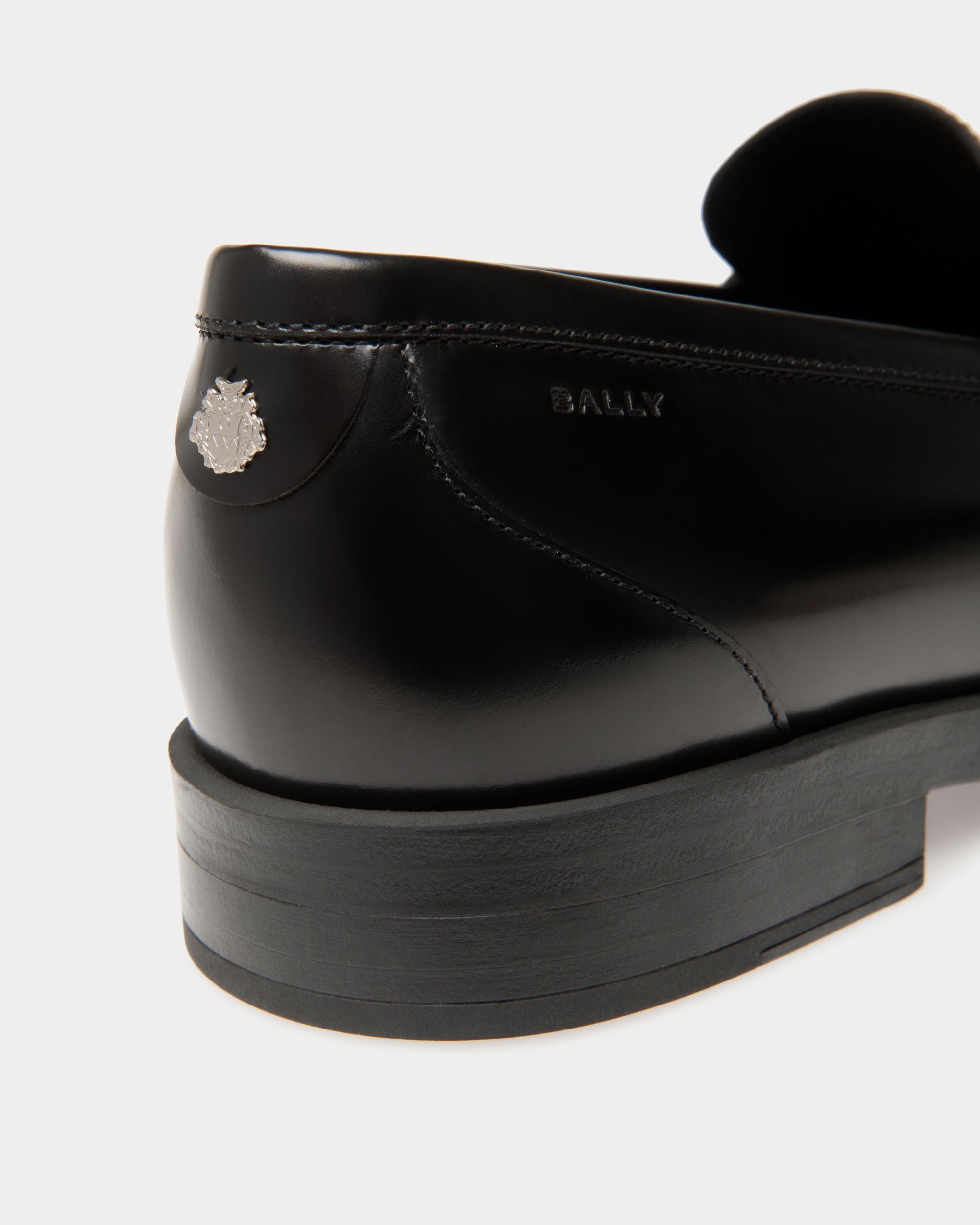 Egli Loafer In Black Leather - Women's - Bally - 04