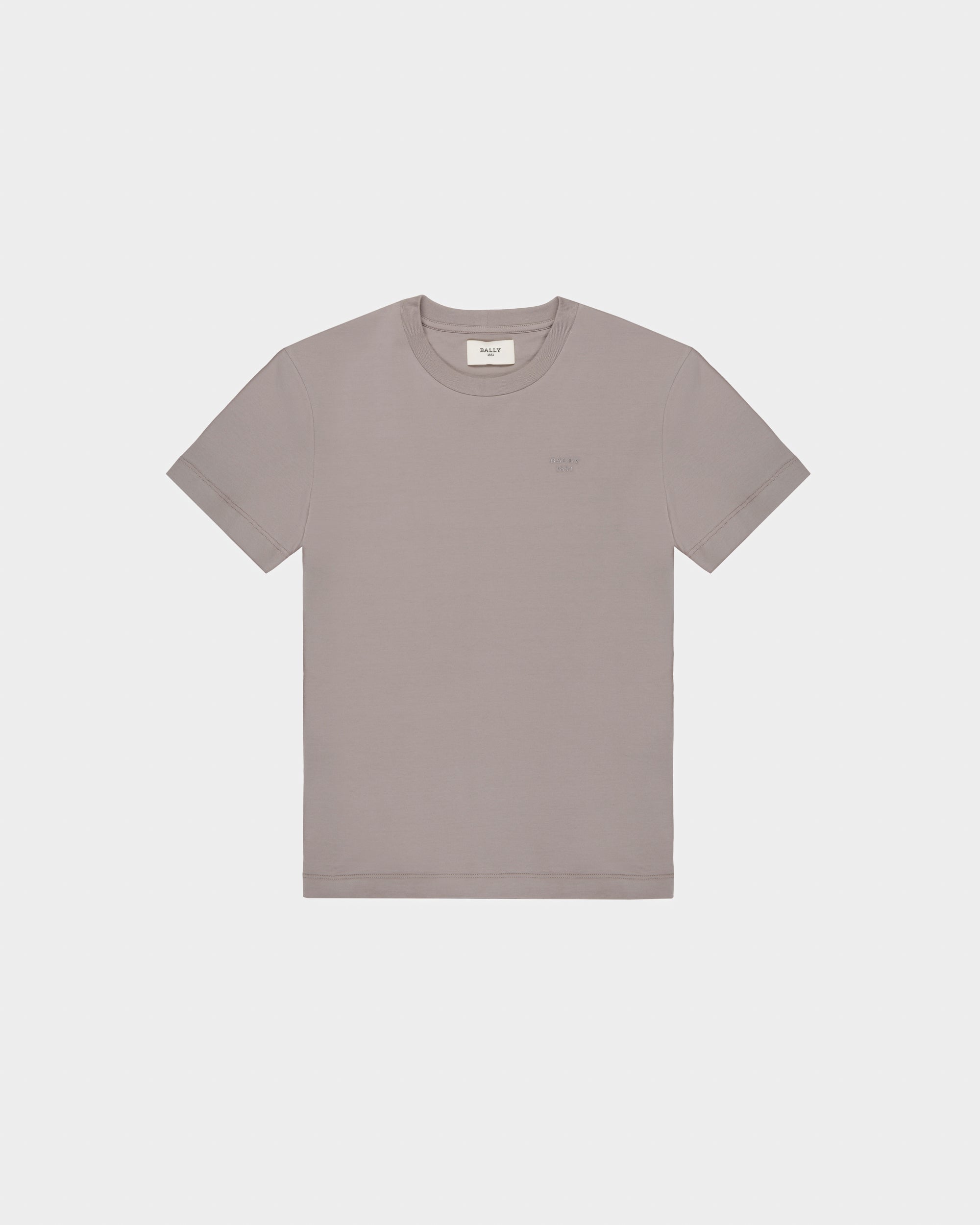 Embroidered Logo T-Shirt - Women's - Bally - 04