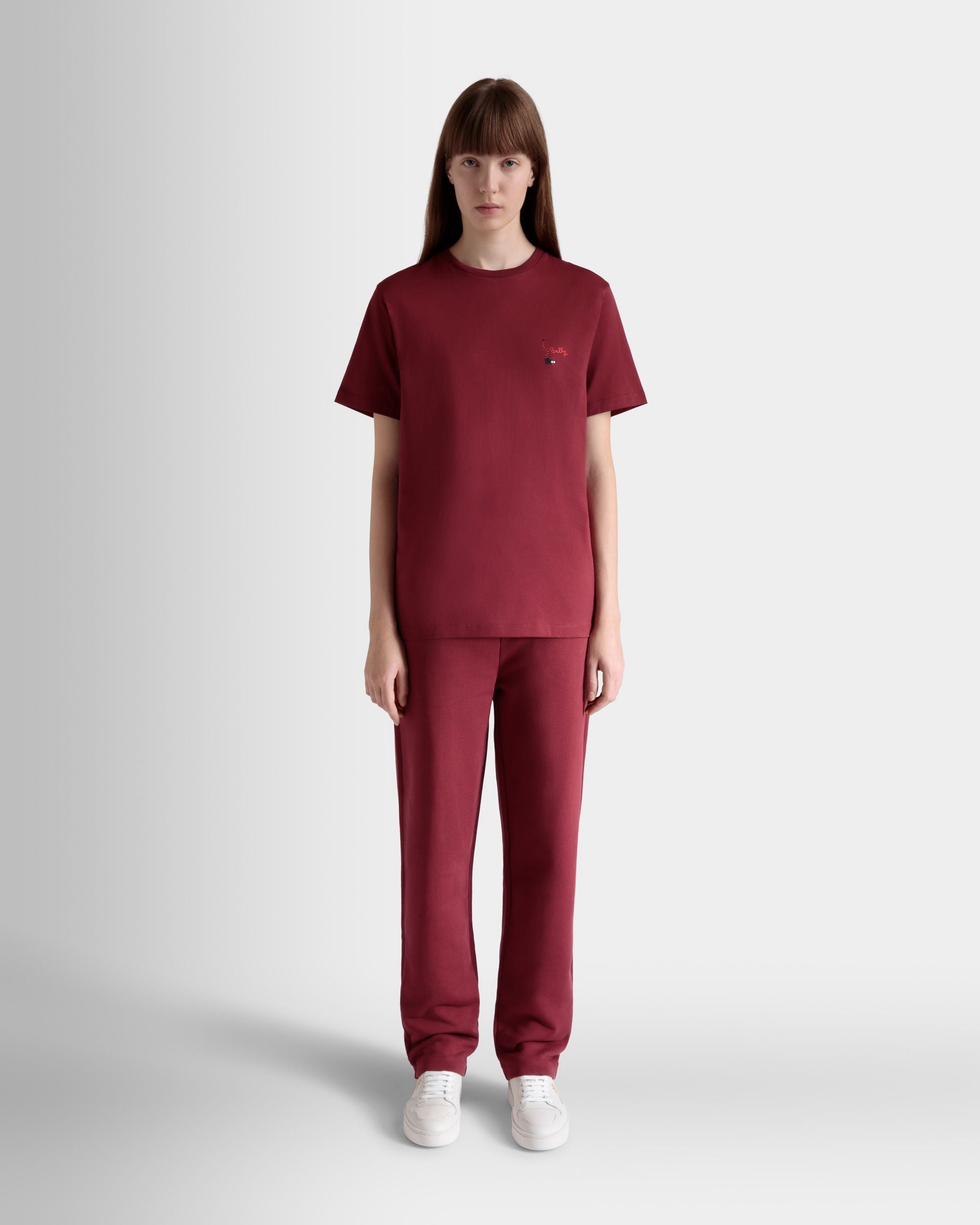 T-Shirt in Sirah Cotton - Women's - Bally - 02