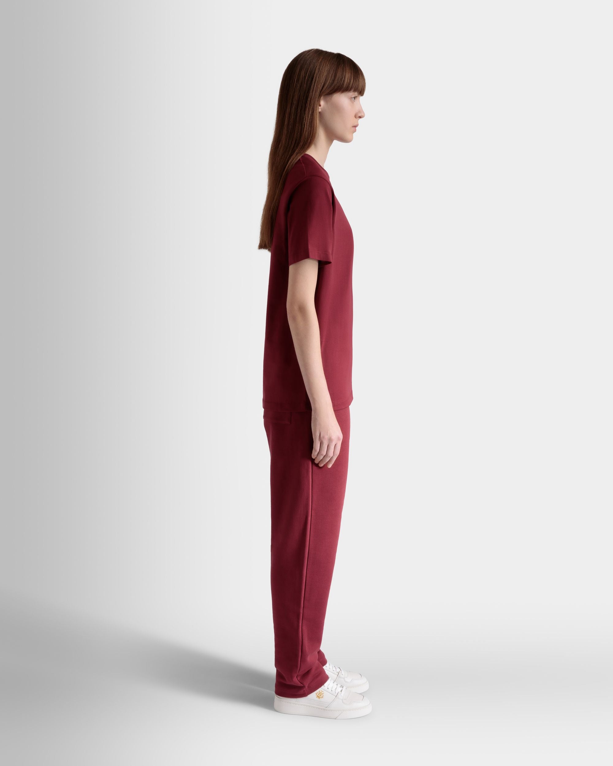 T-Shirt in Sirah Cotton - Women's - Bally - 05