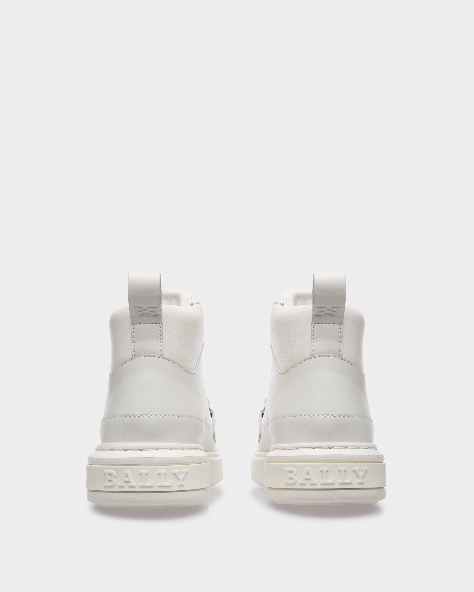 Merryk Leather Sneakers In White - Women's - Bally - 04