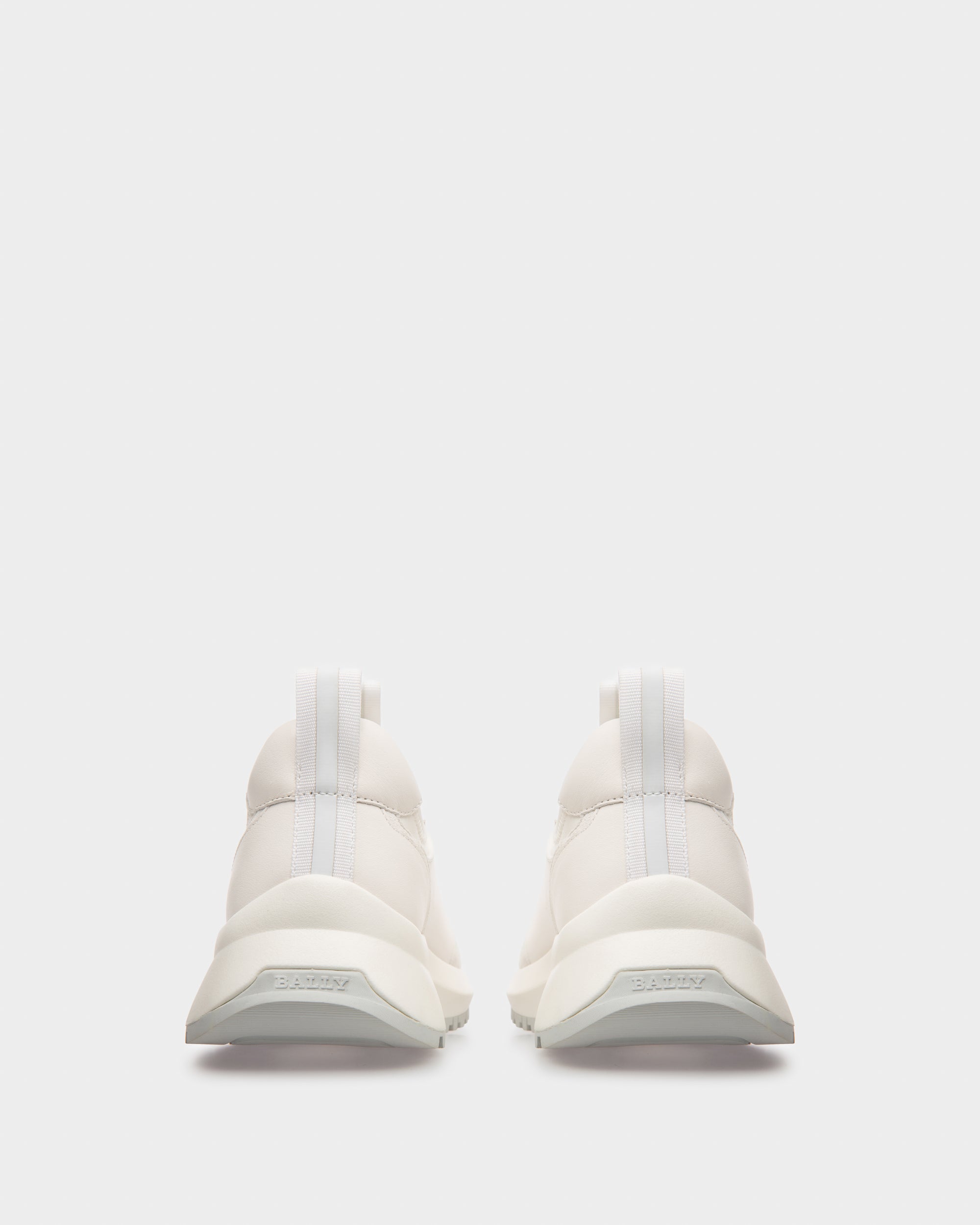 Deven Leather Sneakers In White - Women's - Bally - 04