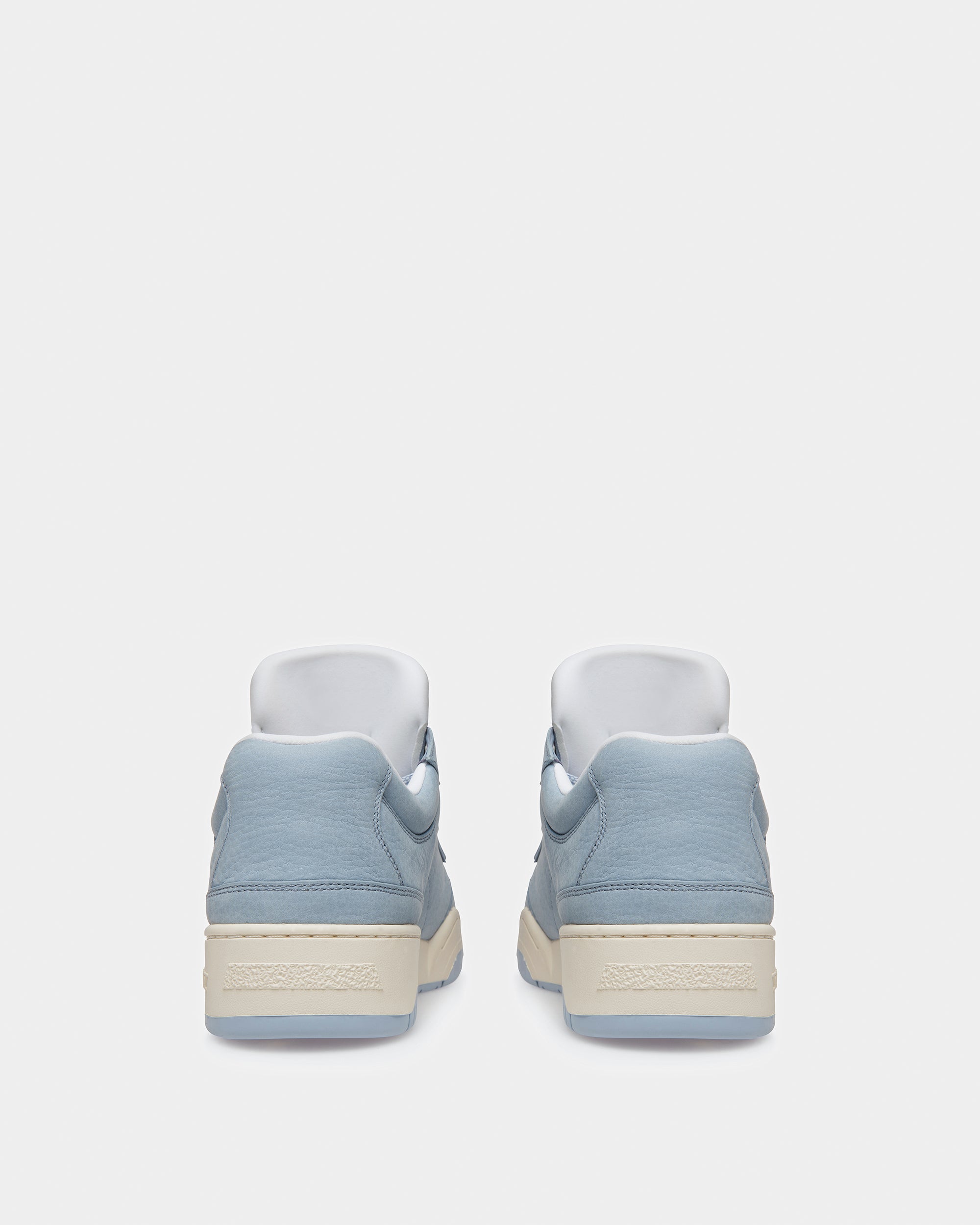 Kiro Leather Sneakers In Light Blue - Women's - Bally - 04