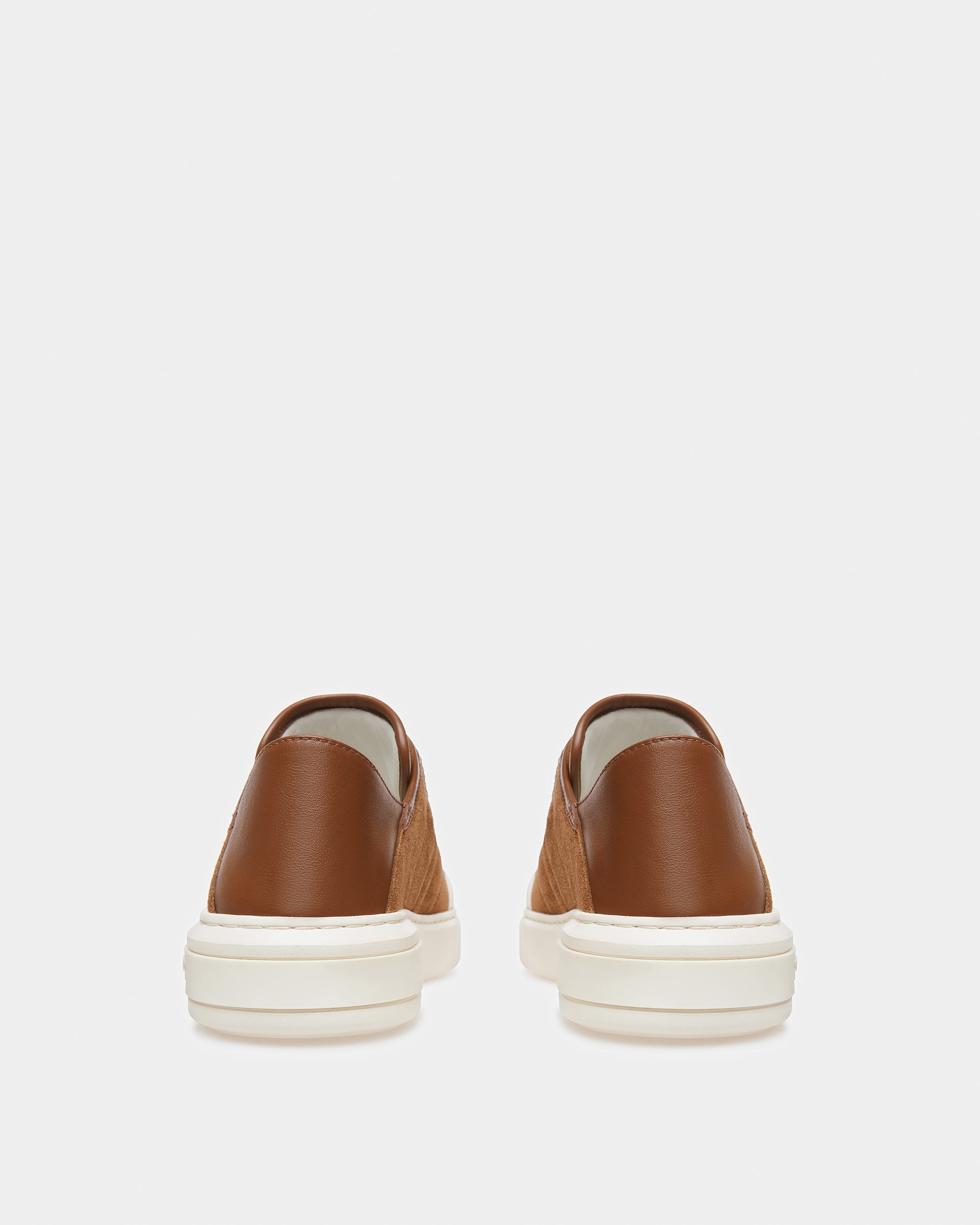 Marily Suede Sneakers In Brown - Women's - Bally - 04