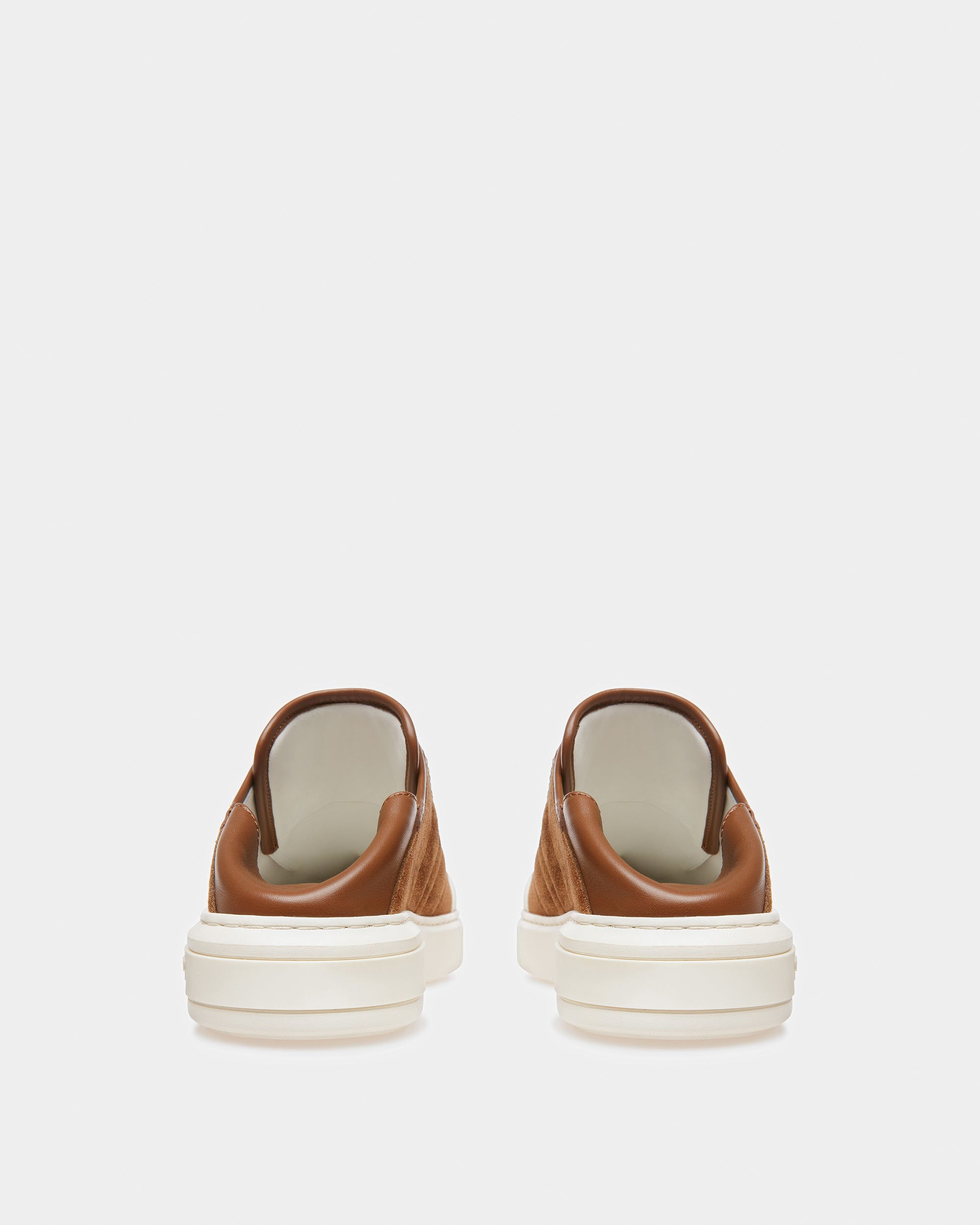 Marily Suede Sneakers In Brown - Women's - Bally - 09