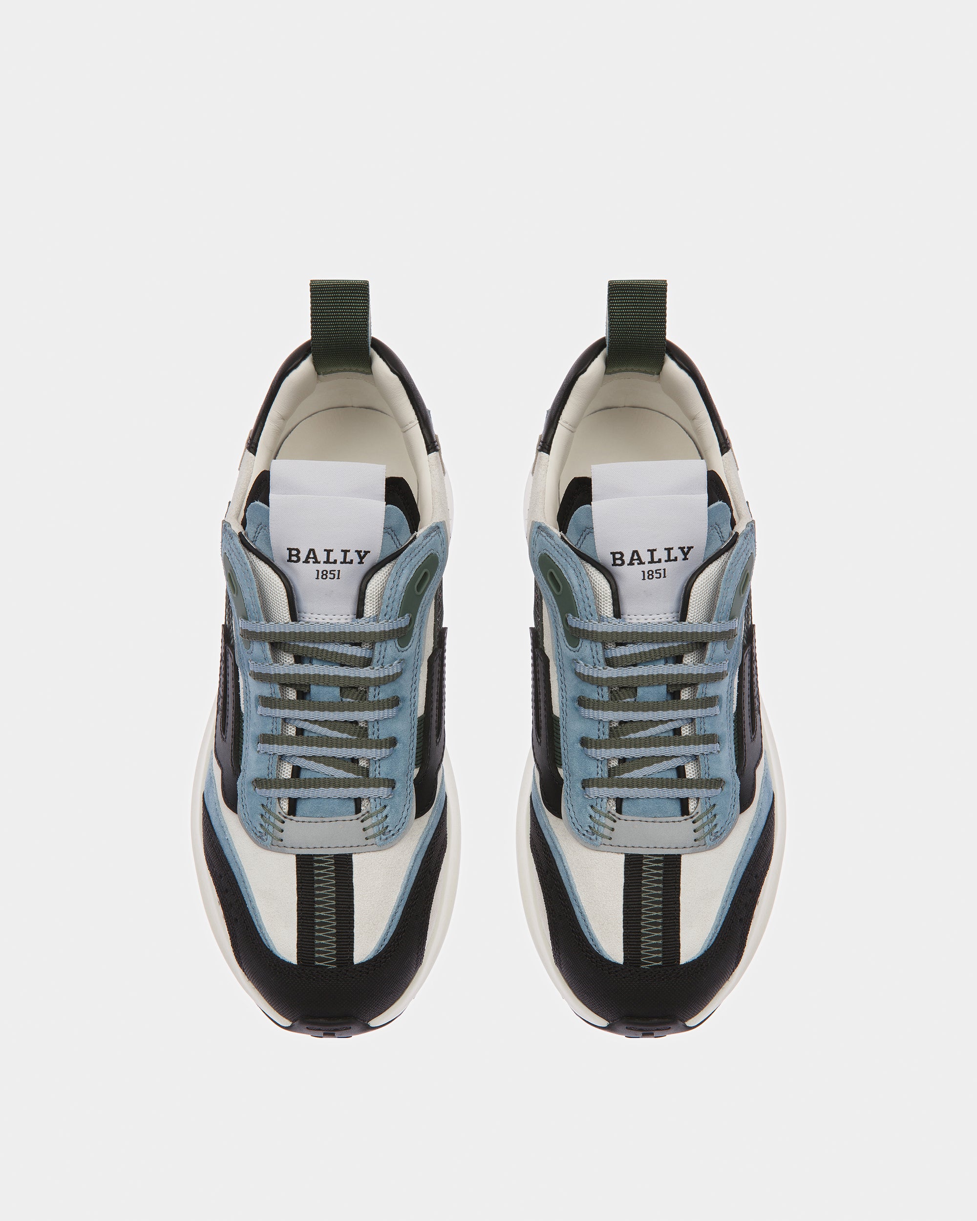 Darky Leather Sneakers In Black - Women's - Bally - 02