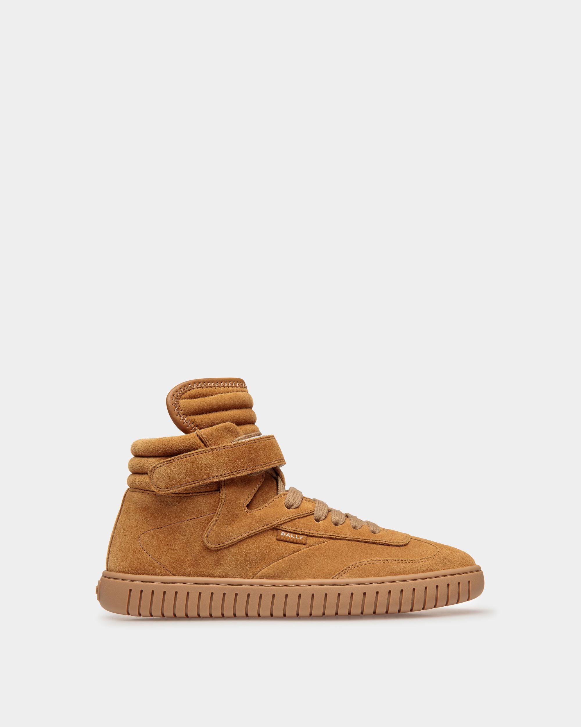 Player Sneakers In Desert And Amber Leather - Women's - Bally - 01