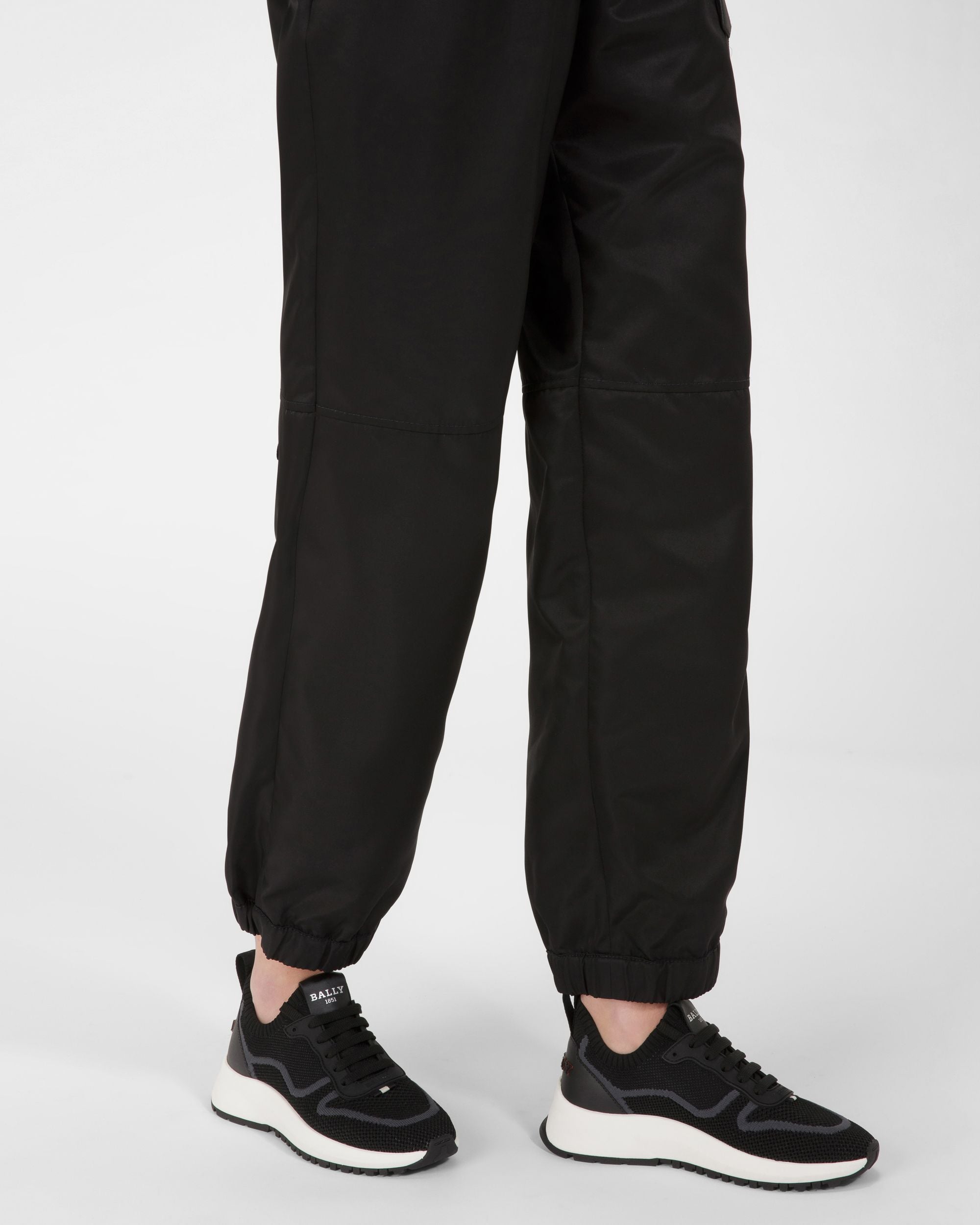 Davyn Polyester Mix Sneakers In Black - Women's - Bally - 03