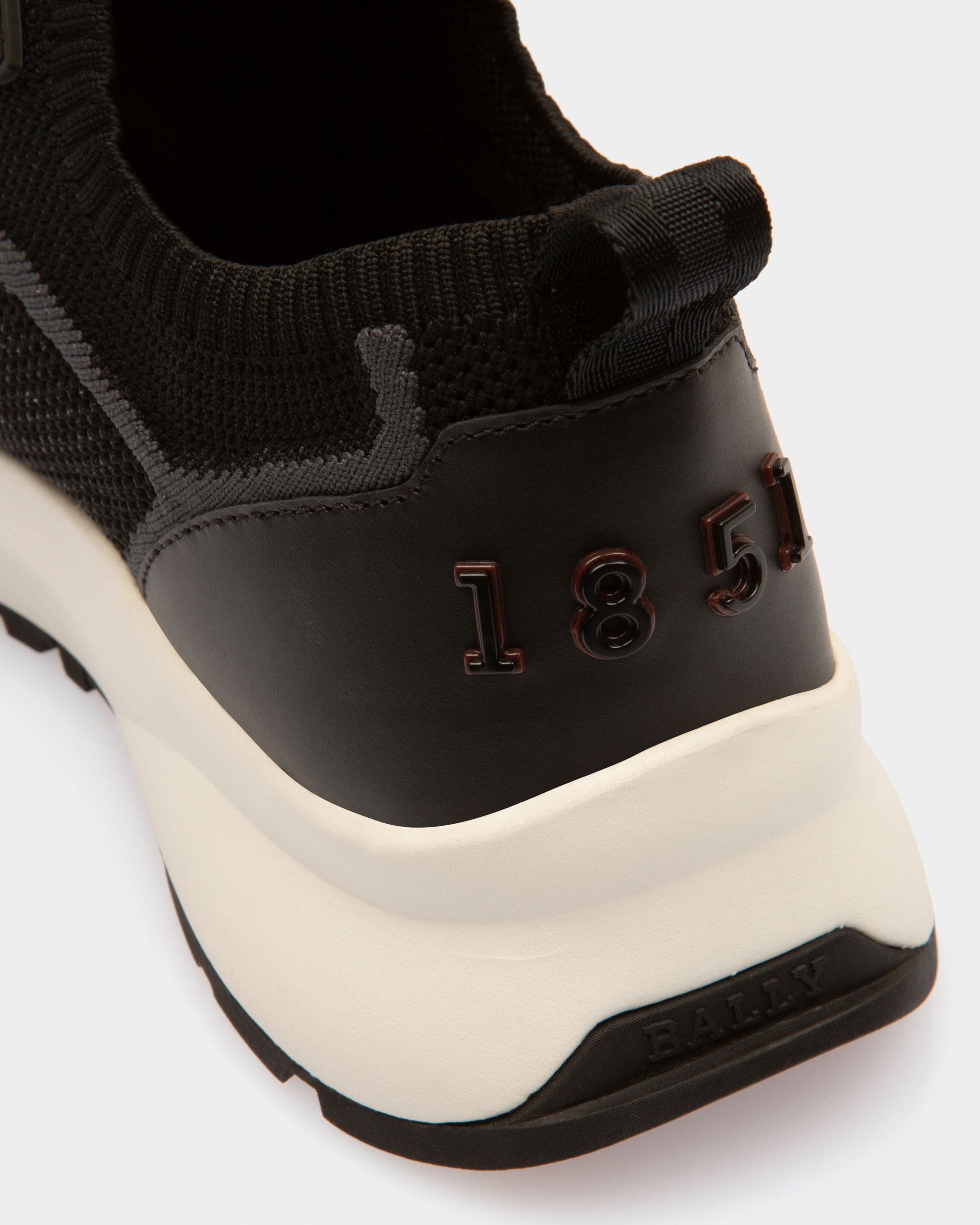 Davyn Polyester Mix Sneakers In Black - Women's - Bally - 06