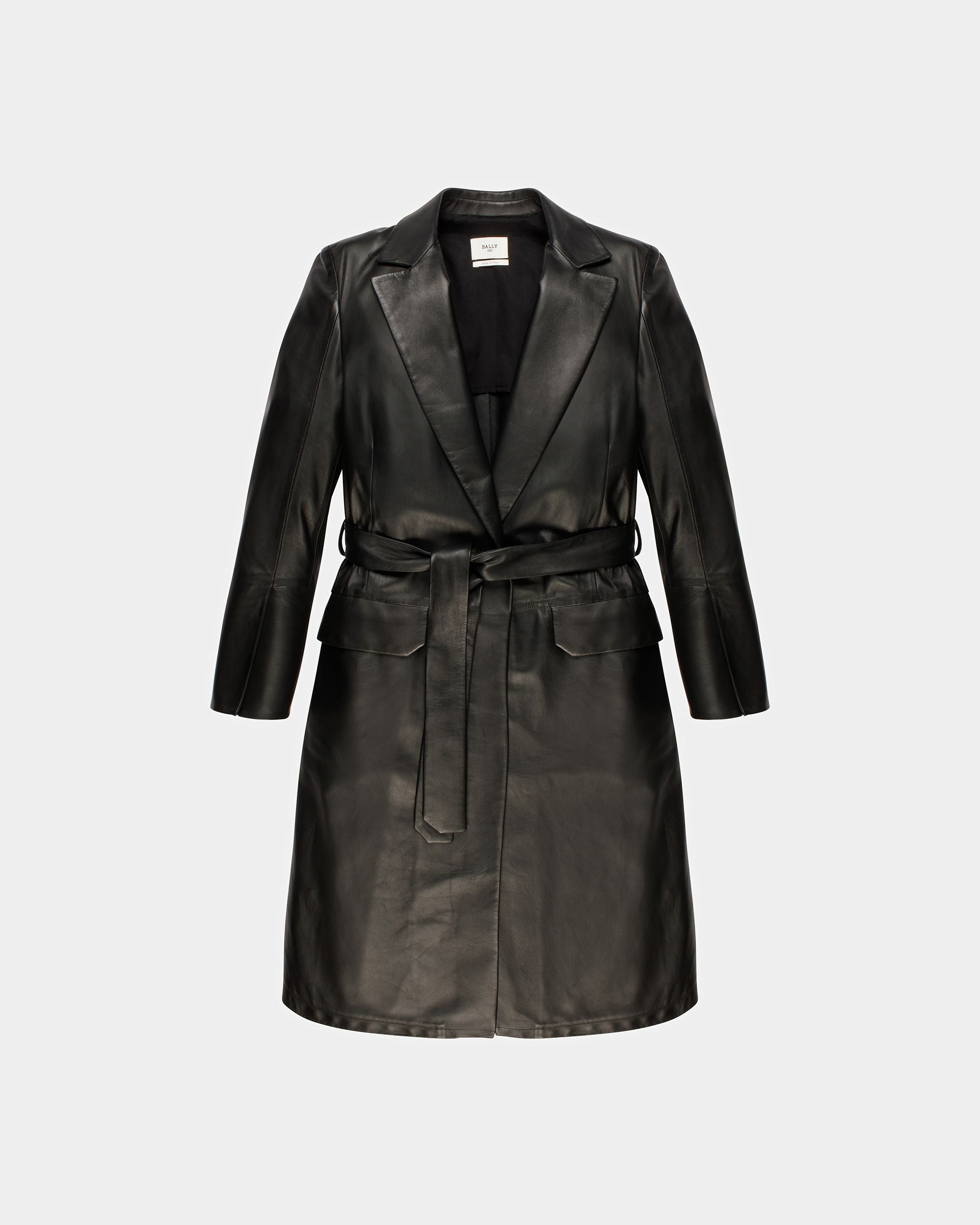 Leather Coat - Women's - Bally - 01