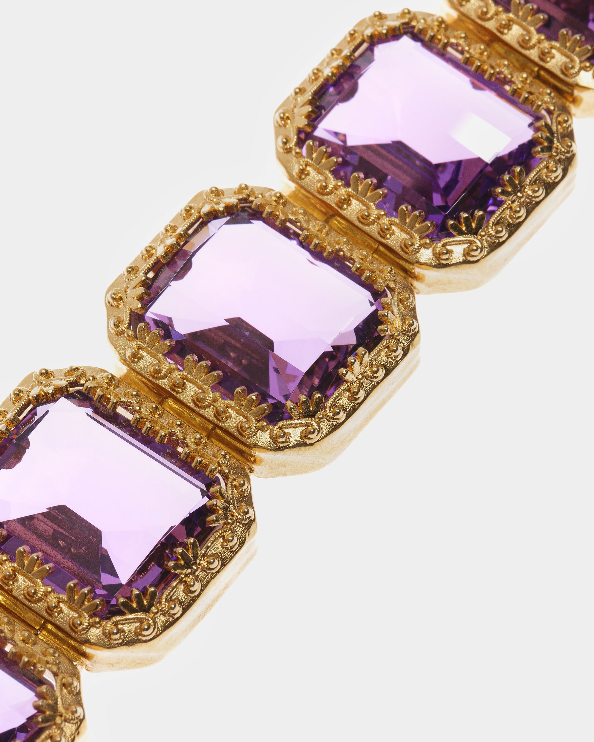 Cocktail Bracelet In Amethyst - Women's - Bally - 03