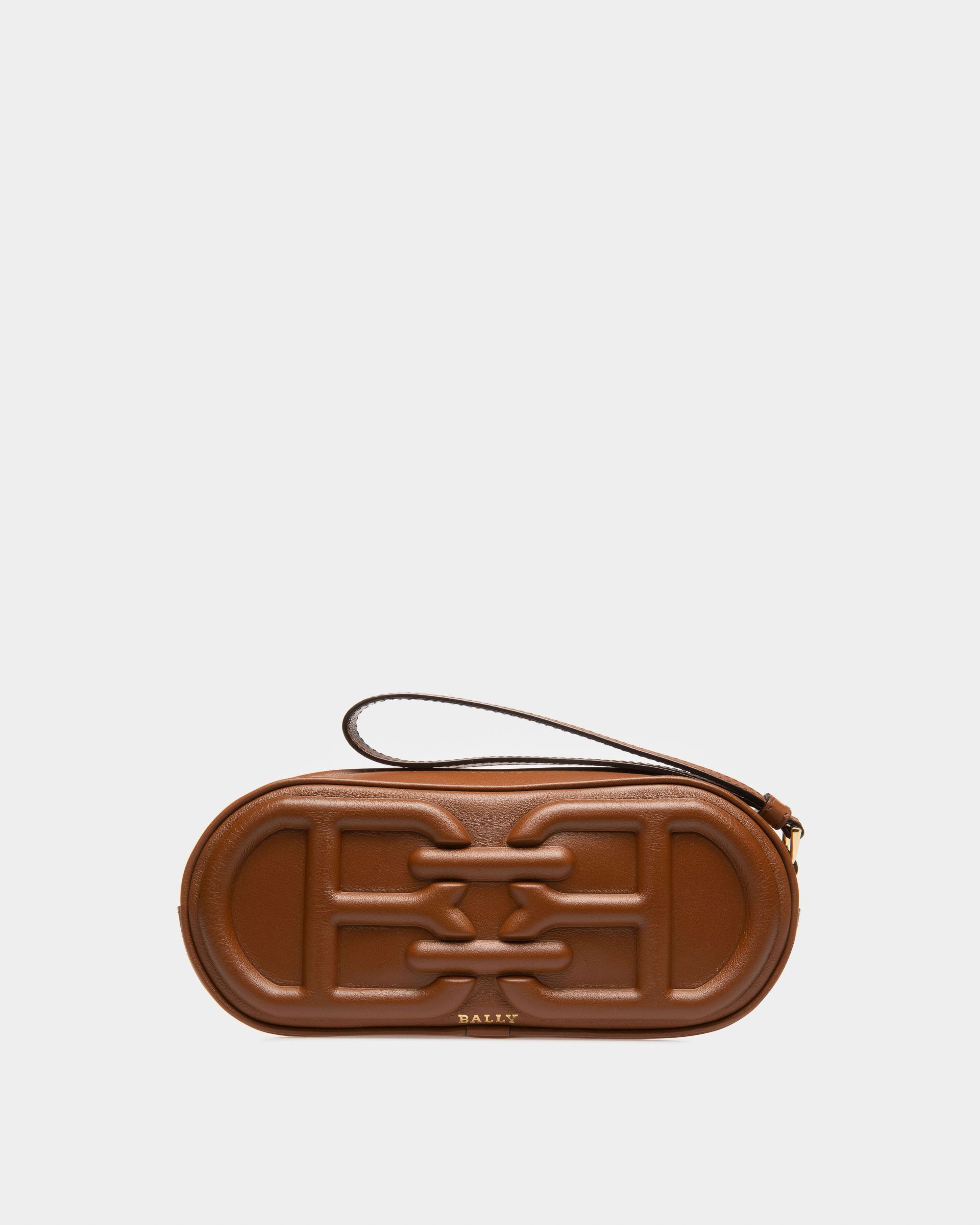 Bowye Leather Belt Bag In Brown - Women's - Bally - 01