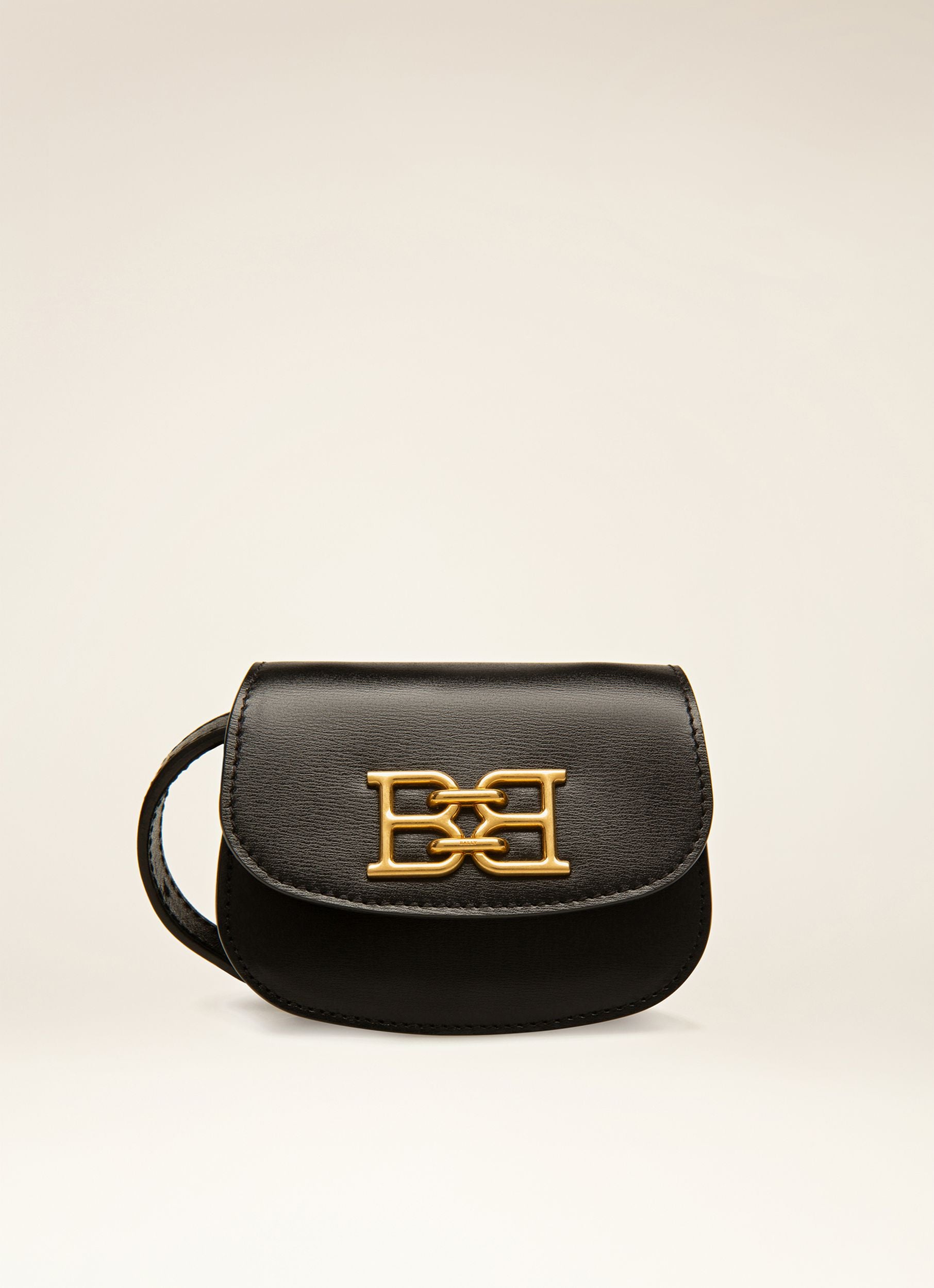 Baily Xs Leather Accessory In Black - Women's - Bally - 01