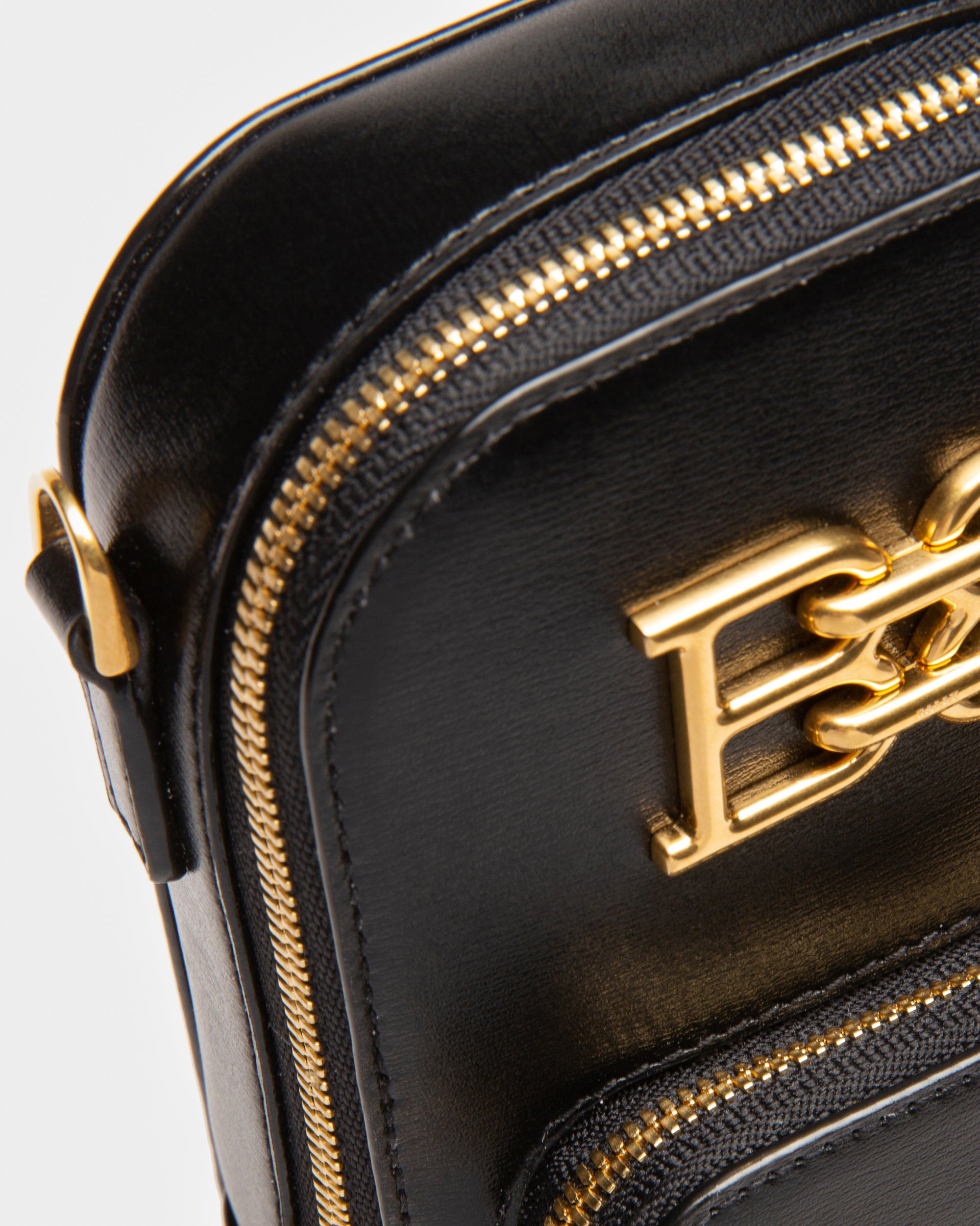Bemal Phone Wallet In Black Leather - Women's - Bally - 05