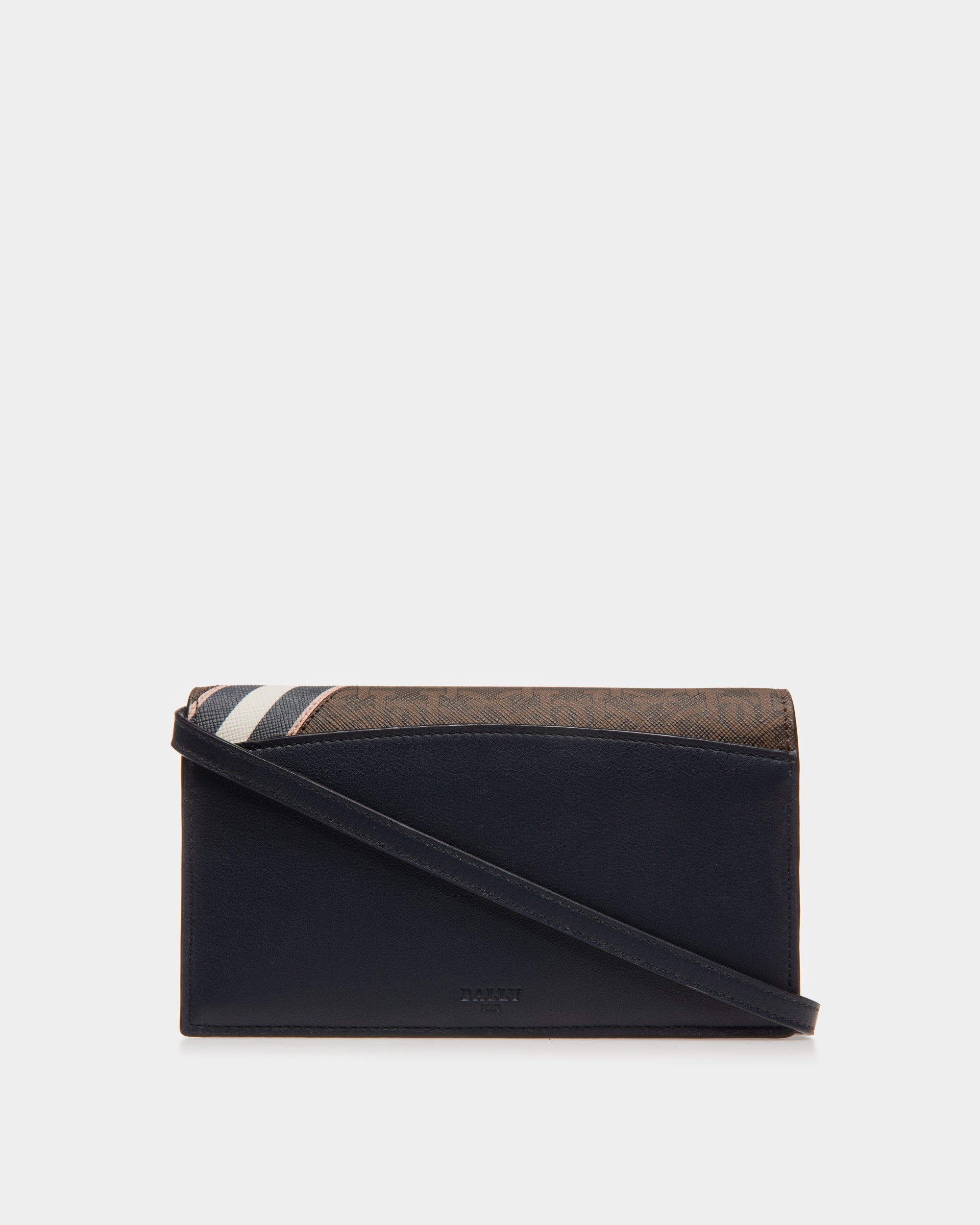 Beylor Tpu Phone Wallet In Brown - Women's - Bally - 03