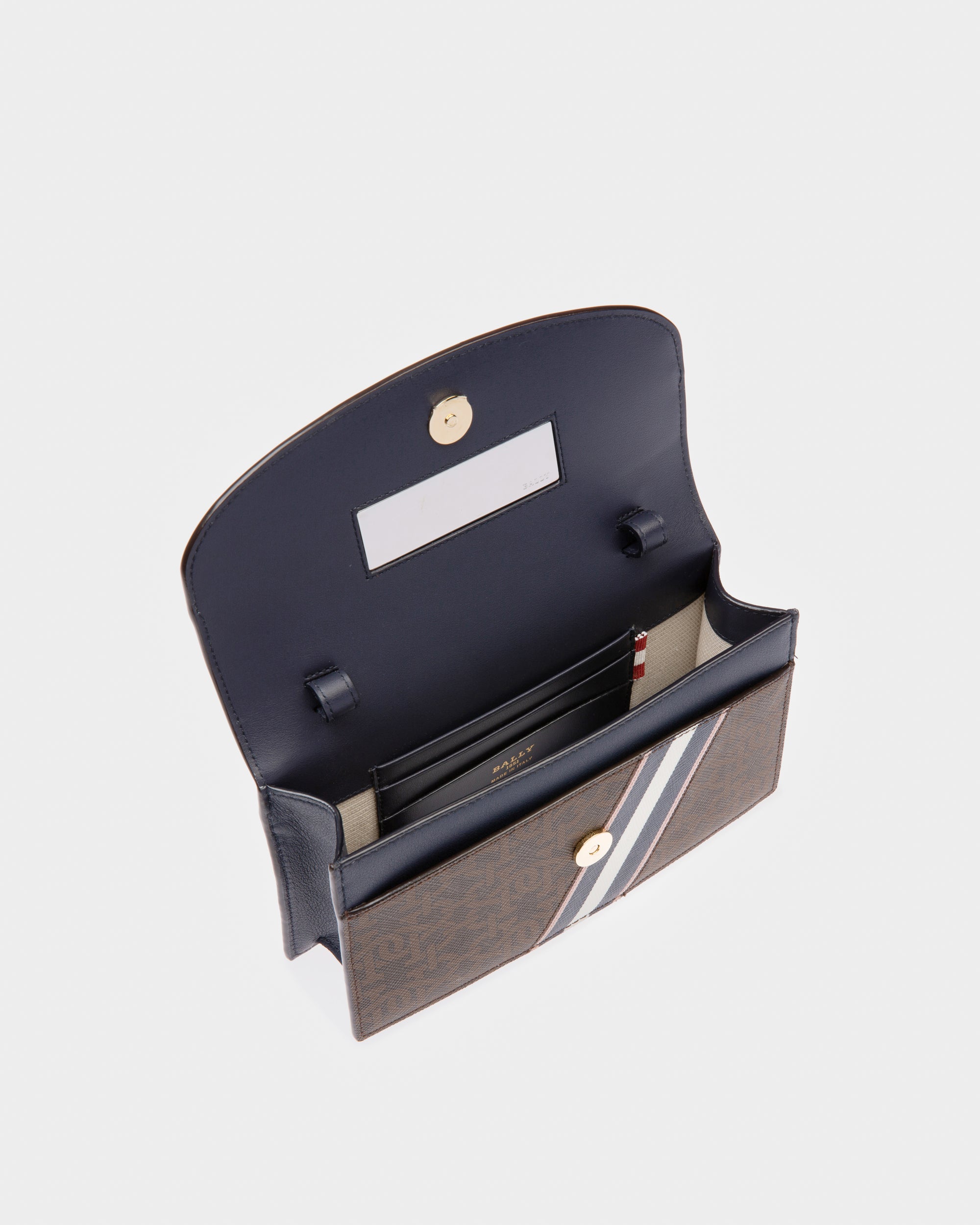 Beylor Tpu Phone Wallet In Brown - Women's - Bally - 04