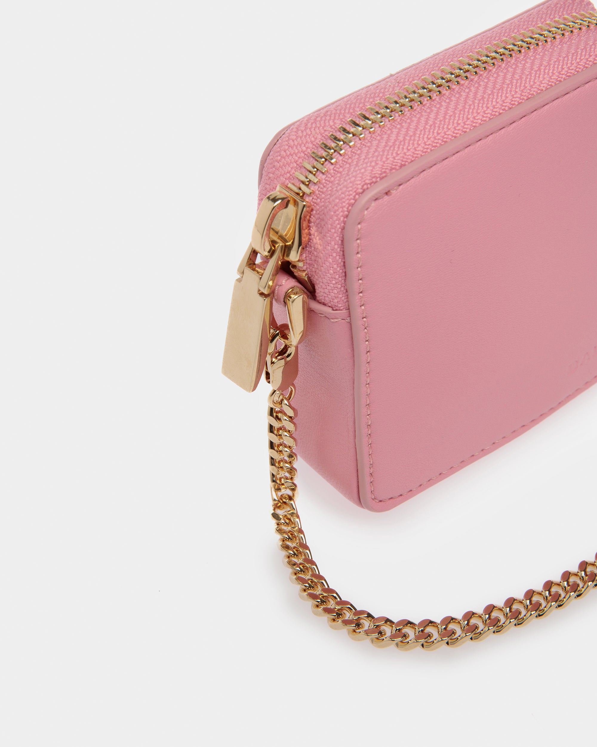 Block Zipped Coin Purse In Leather - Women's - Bally - 03