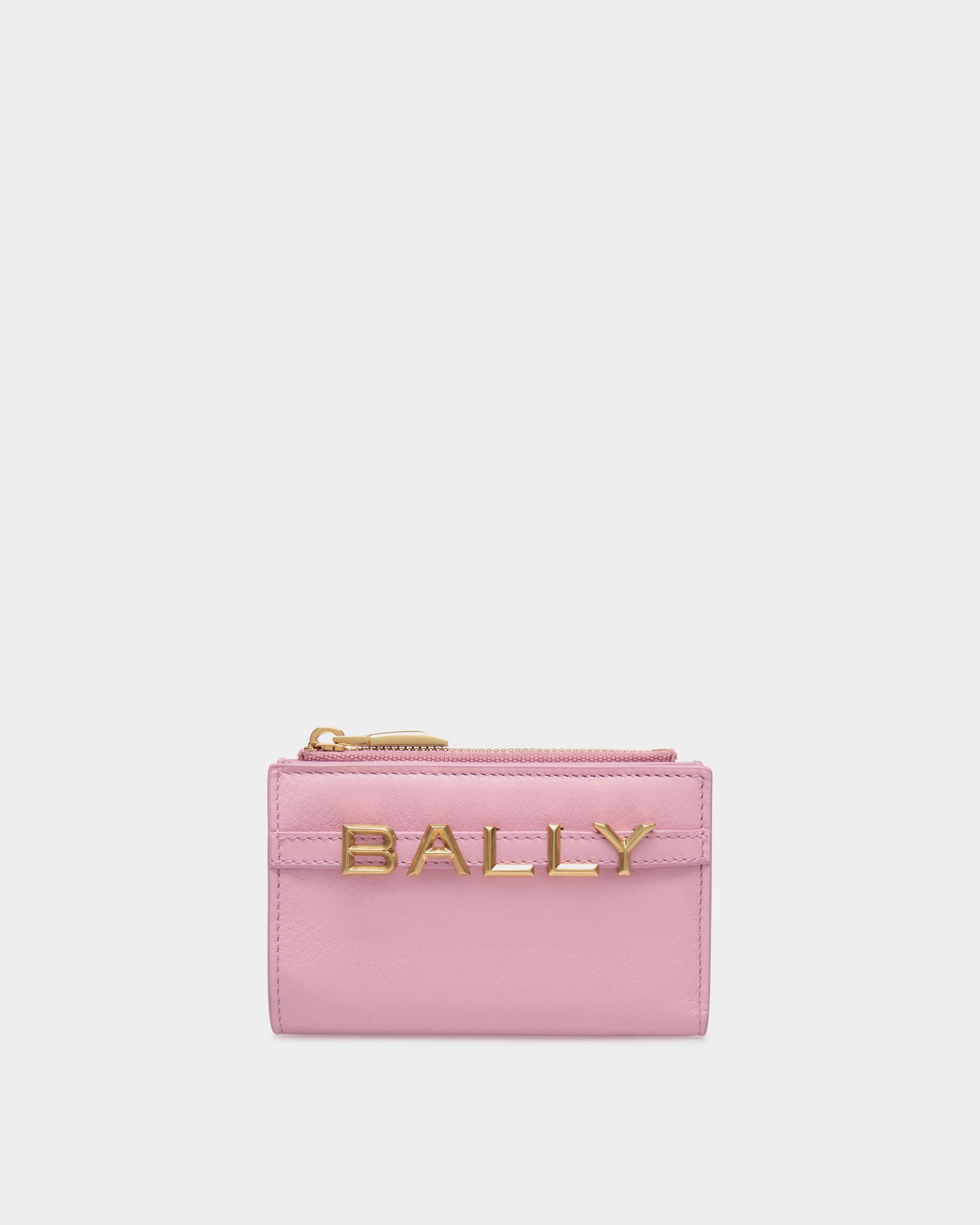 Bally Spell Wallet in Pink Leather - Women's - Bally - 01