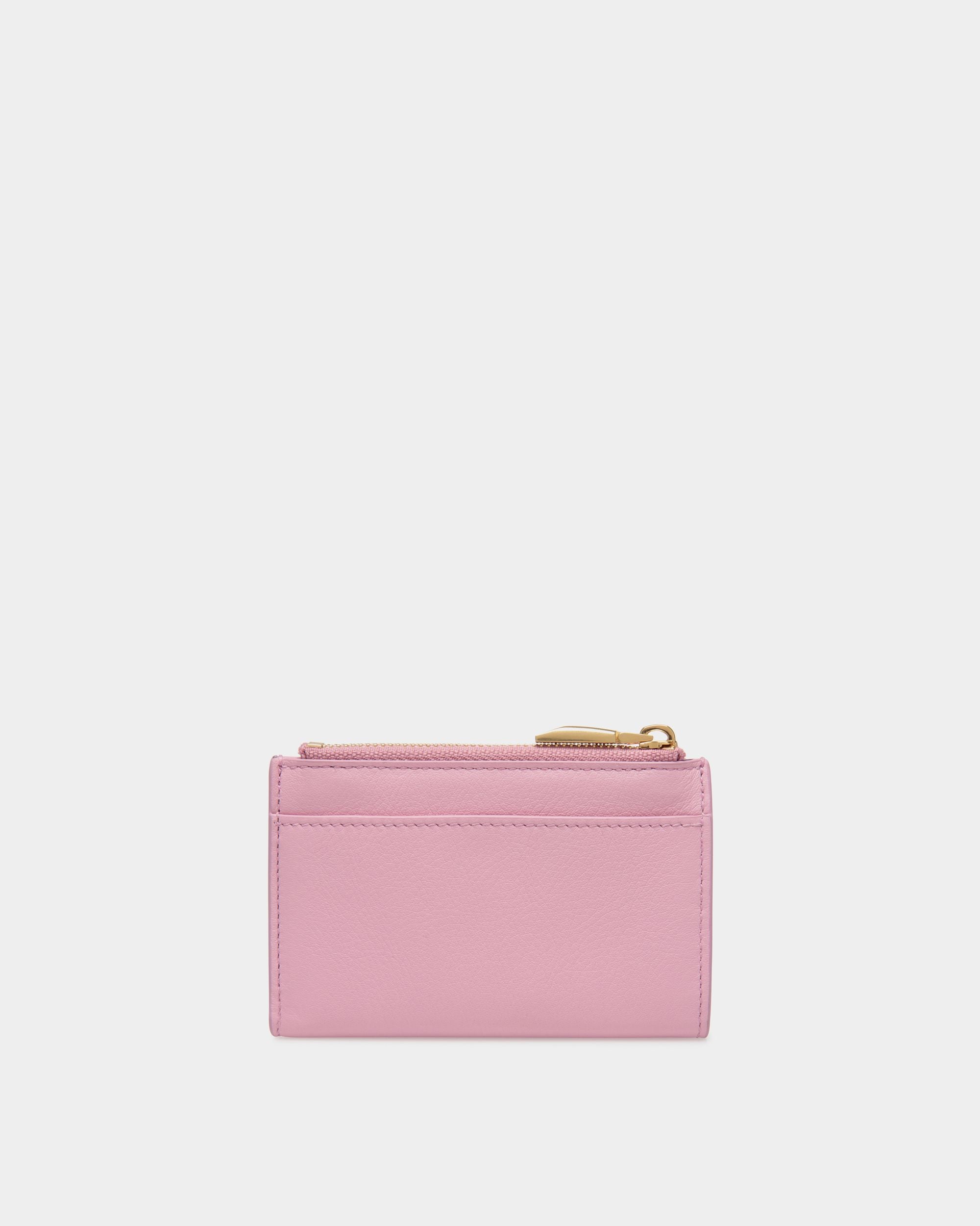 Bally Spell Wallet in Pink Leather - Women's - Bally - 02