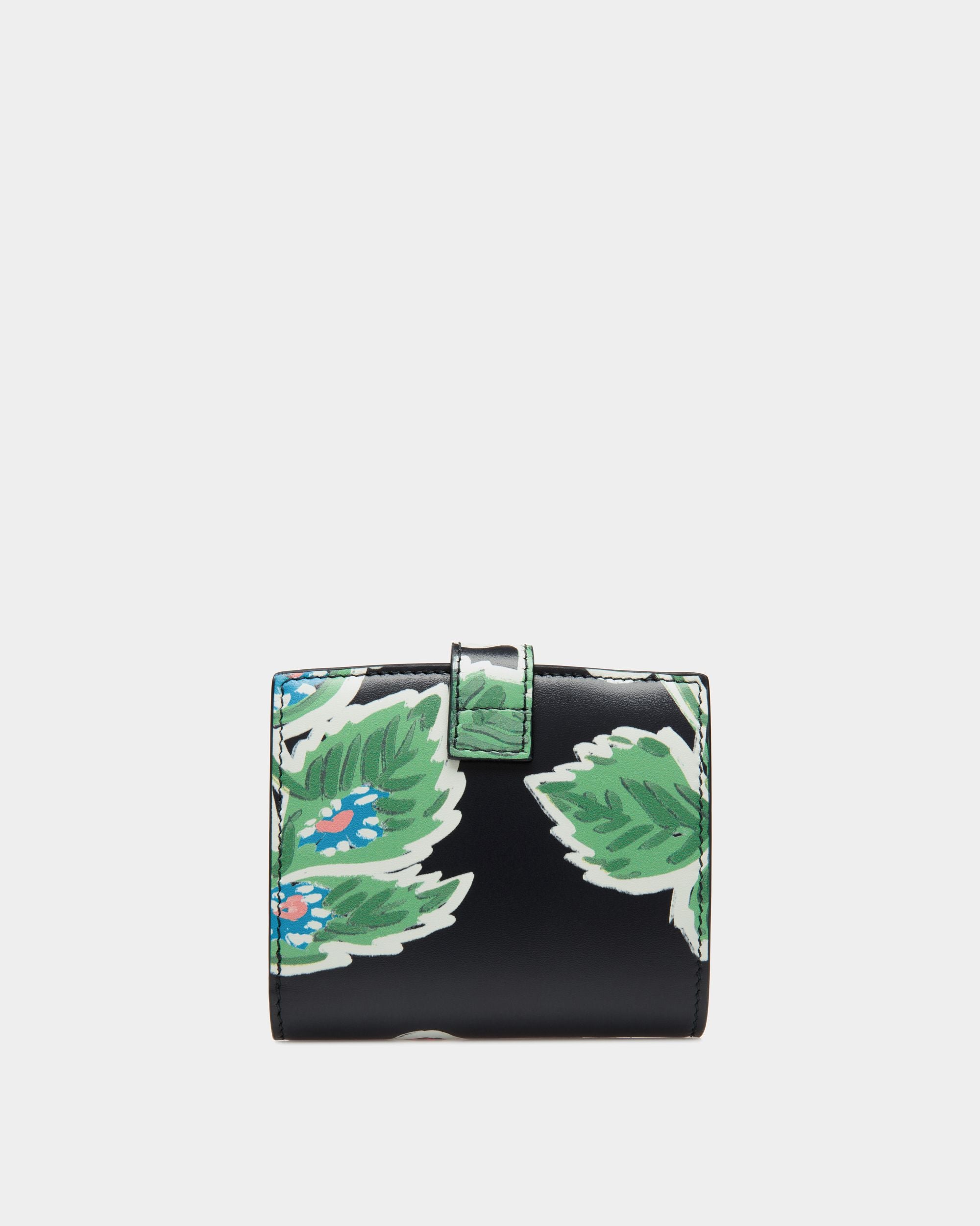 Ollam Wallet in Strawberry Print Leather - Women's - Bally - 02