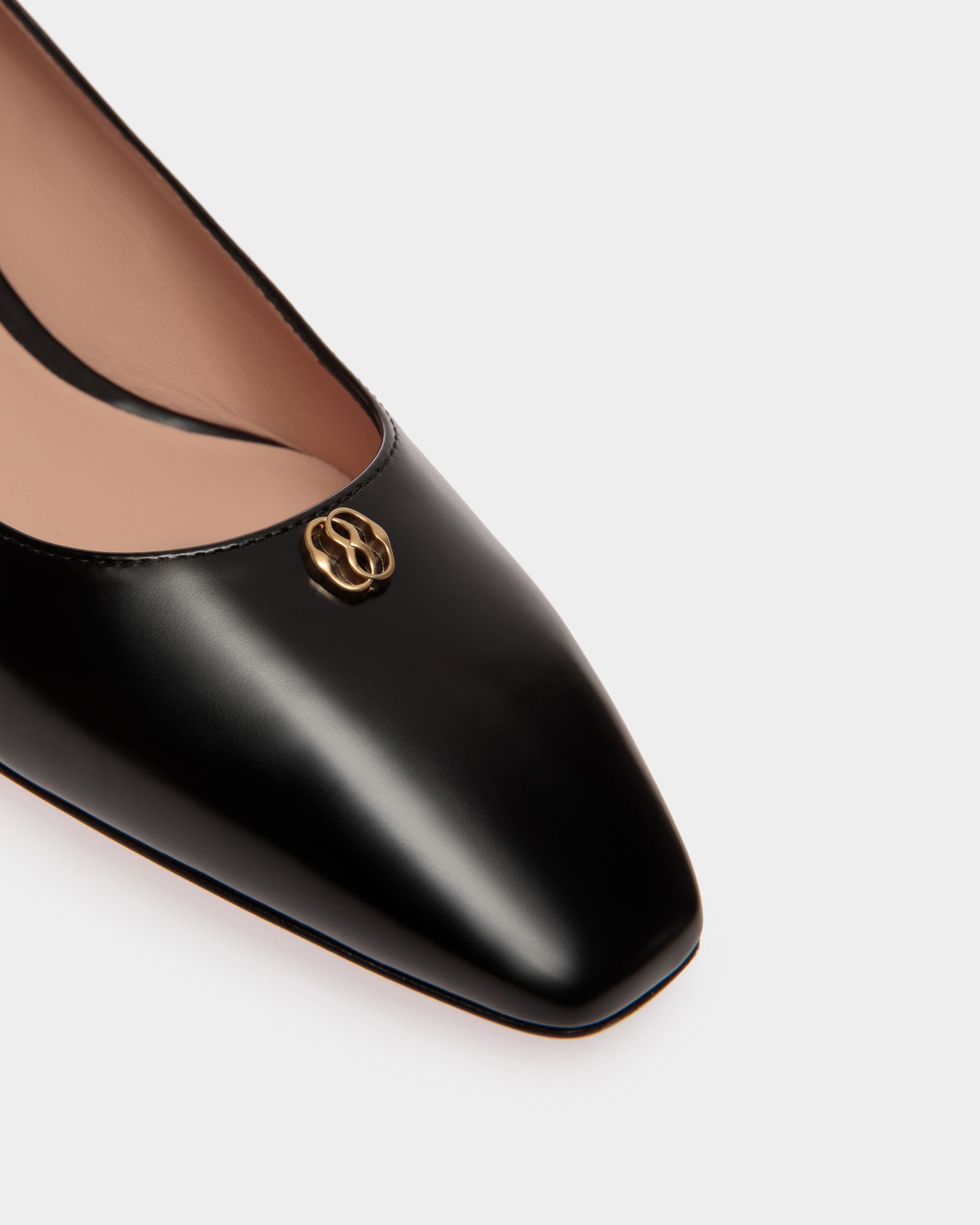 Sylt Pump In Black Leather - Women's - Bally - 04