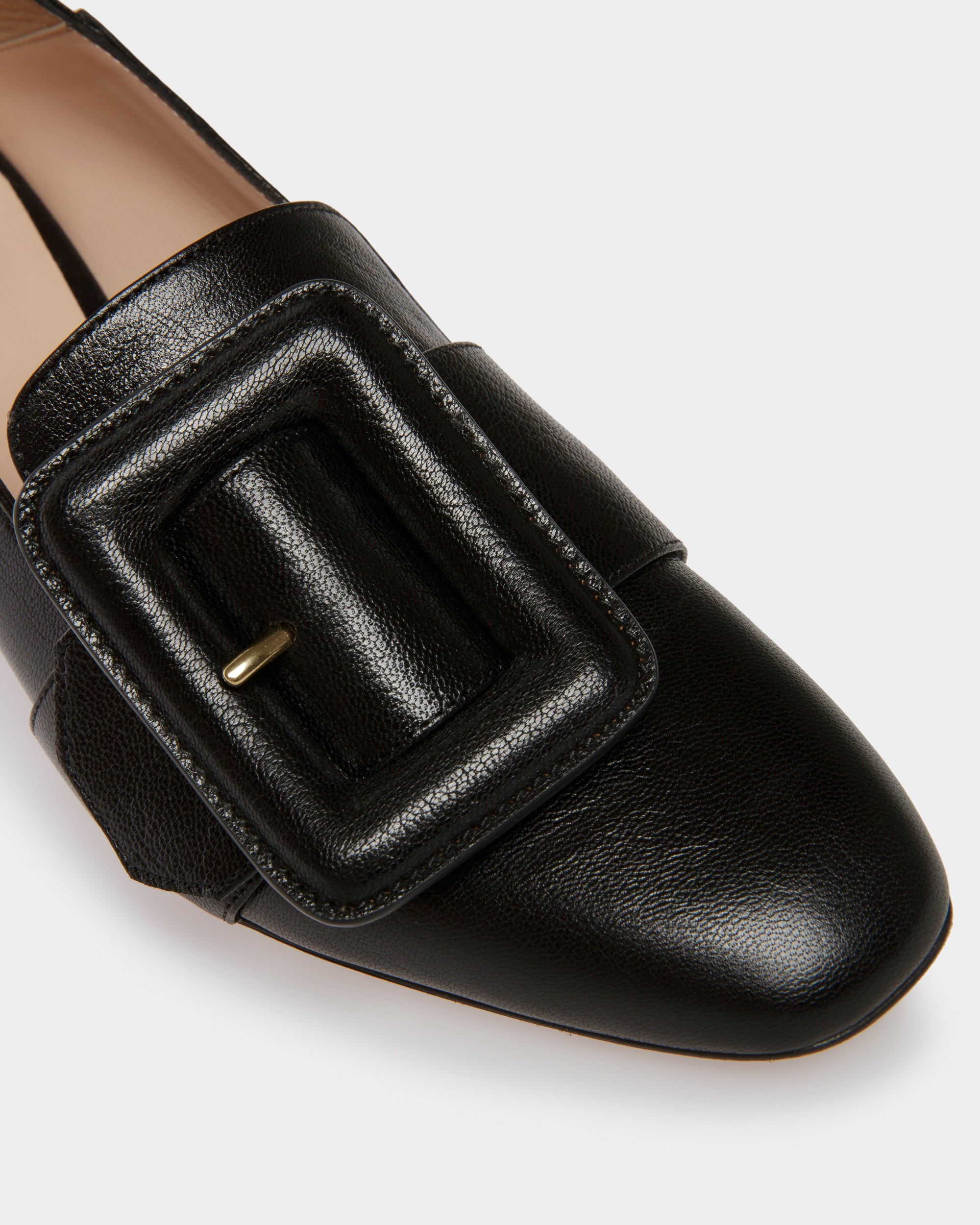 Janelle Leather Pumps In Black - Women's - Bally - 05